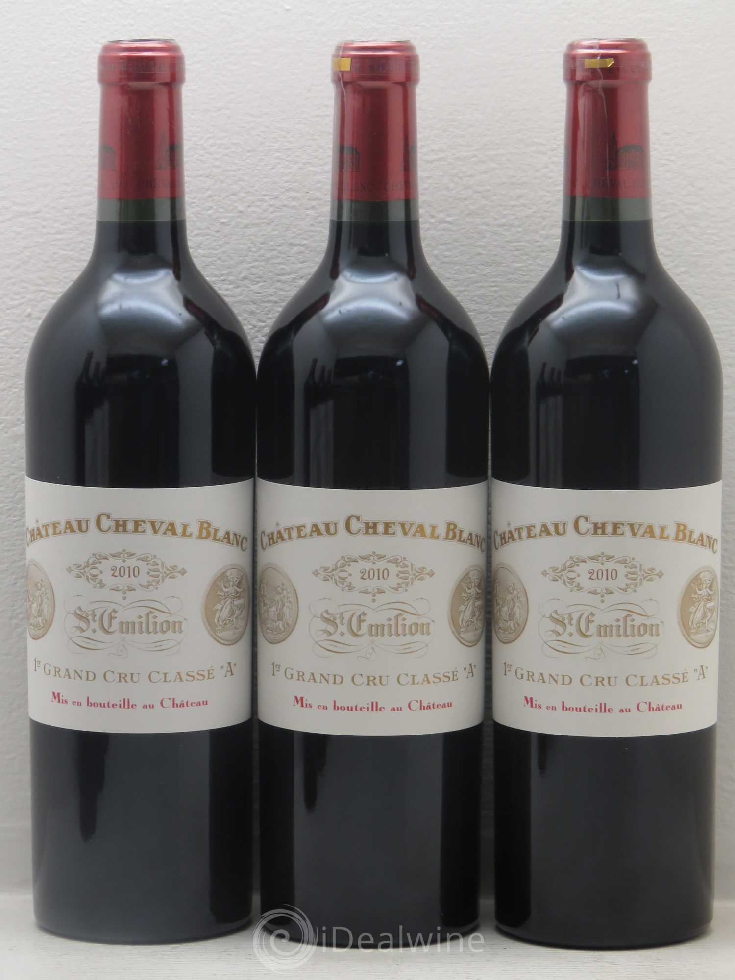 Château Cheval Blanc 1er Grand Cru Classé A 2010 - Lot de 6 bouteilles - 1