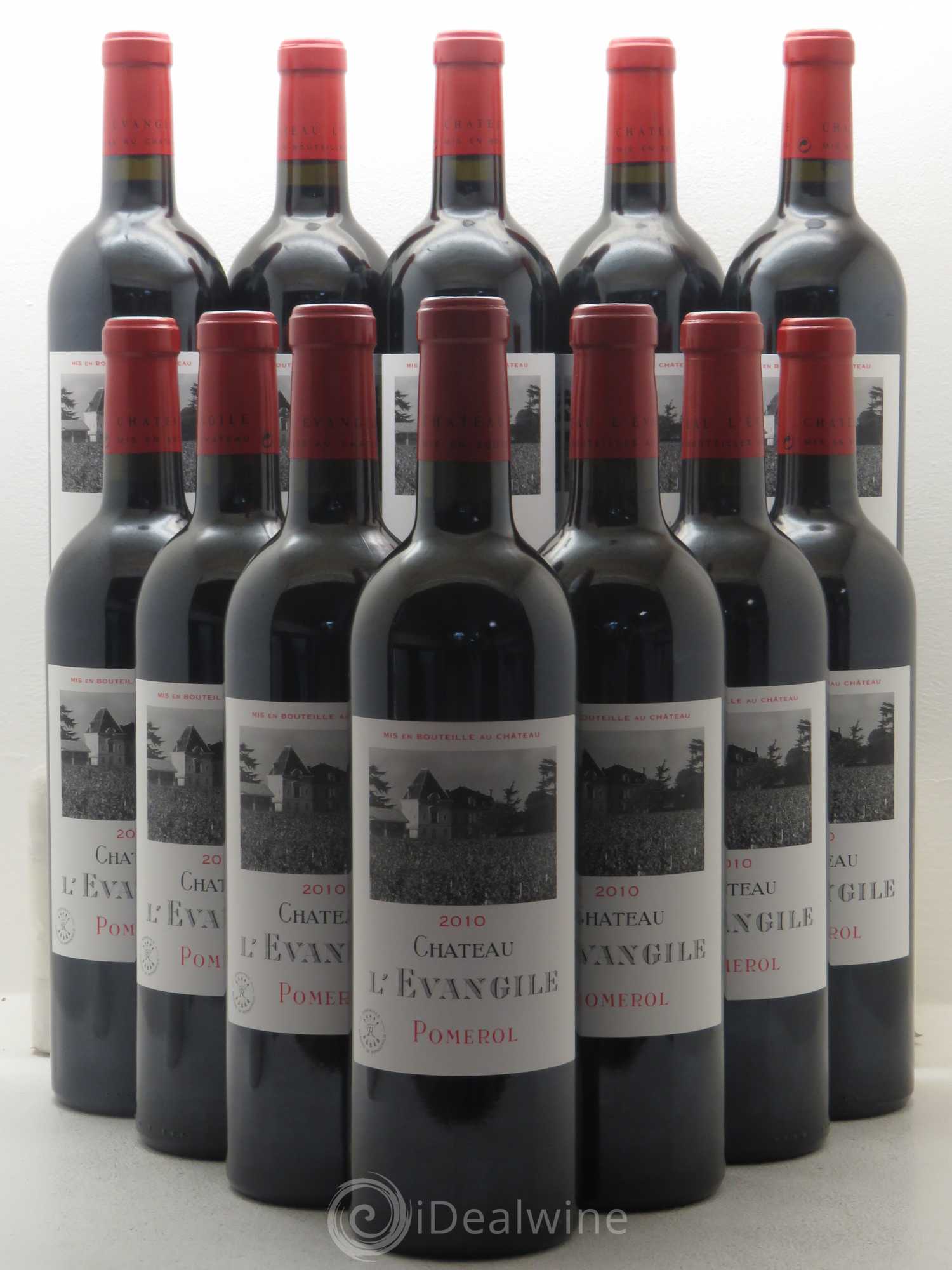 Château l' Évangile 2010 - Lot de 12 bouteilles - 0
