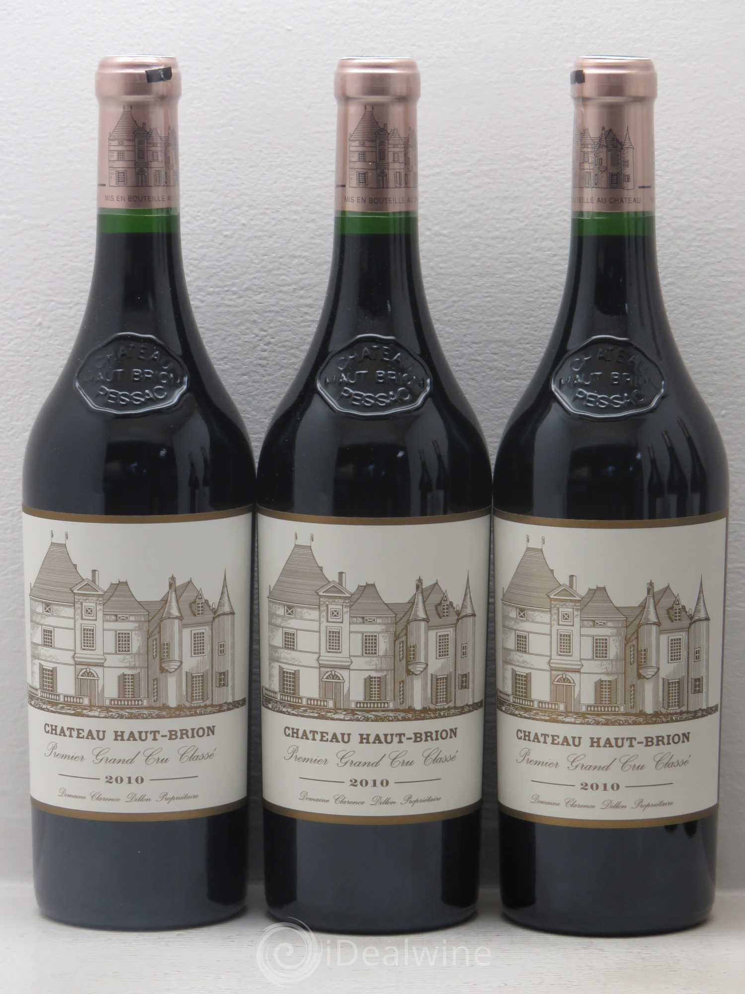 Château Haut Brion 1er Grand Cru Classé 2010 - Lot de 6 bouteilles - 1
