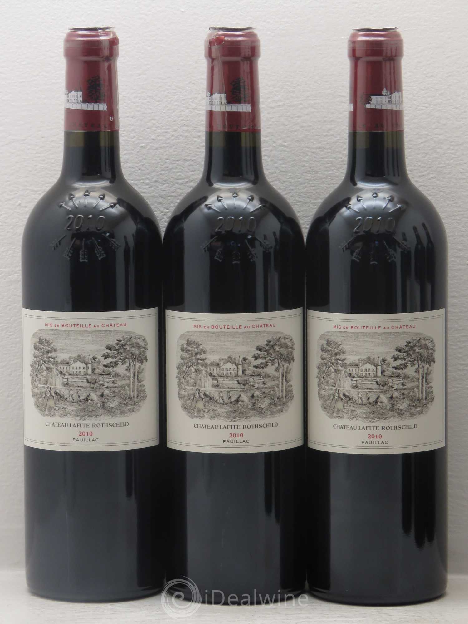 Château Lafite Rothschild 1er Grand Cru Classé 2010 - Lot de 6 bouteilles - 1