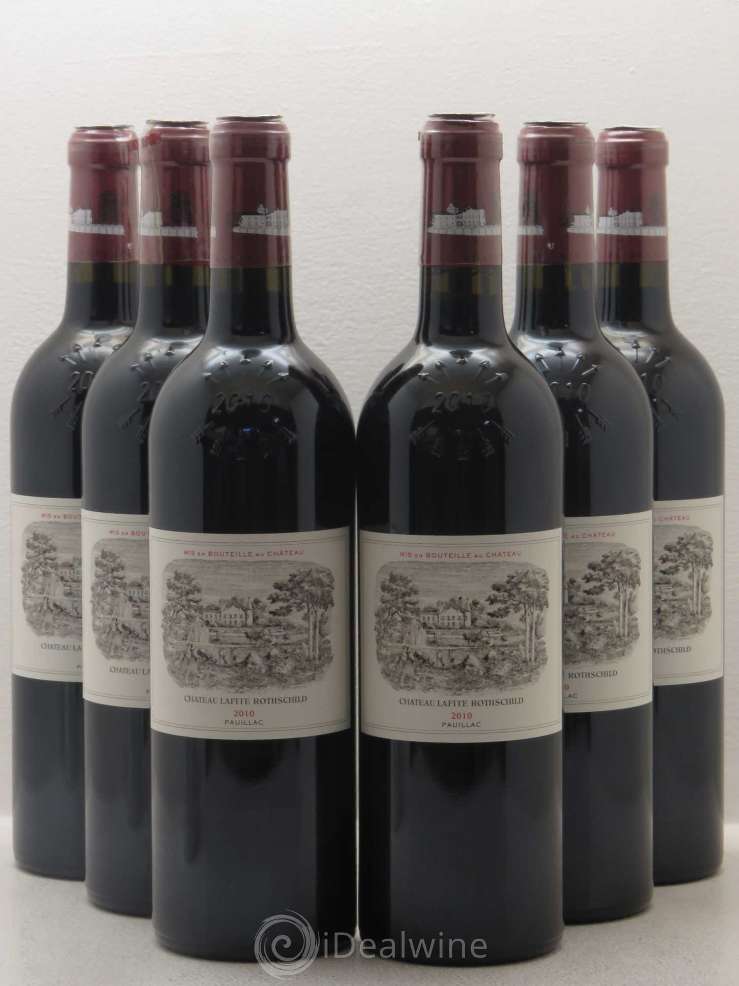 Château Lafite Rothschild 1er Grand Cru Classé 2010 - Lot de 6 bouteilles - 0