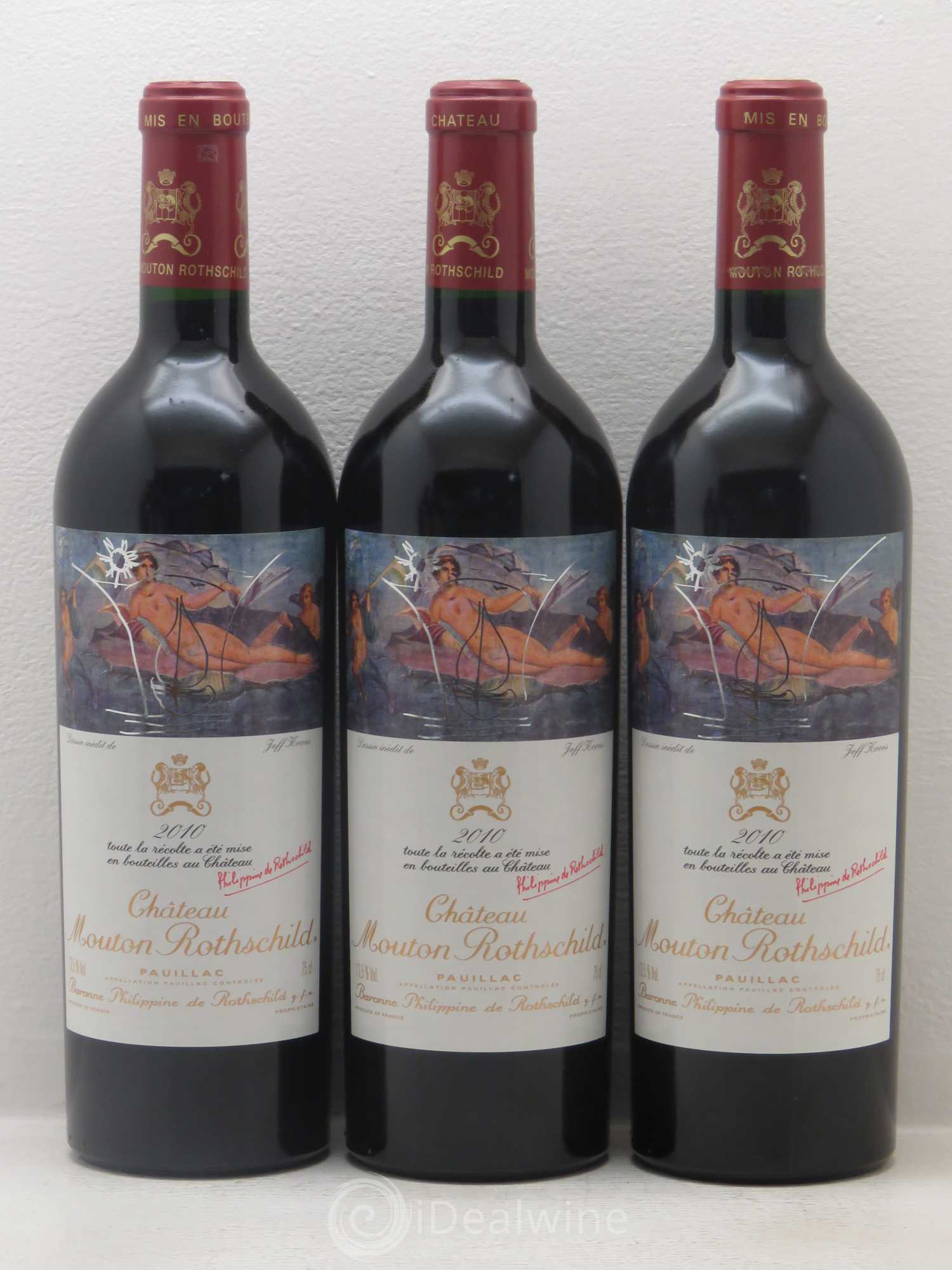 Château Mouton Rothschild 1er Grand Cru Classé 2010 - Lot de 6 bouteilles - 2