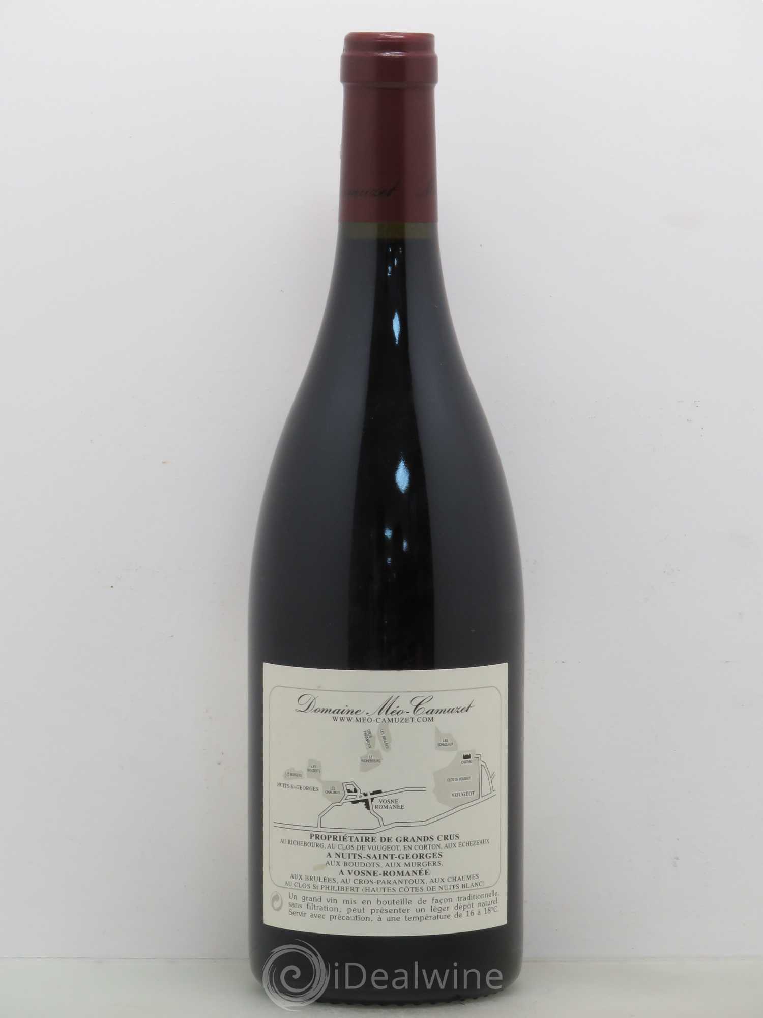 Vosne-Romanée 1er Cru Les Chaumes Méo-Camuzet (Domaine) 1999 - Lot de 1 bouteille - 1