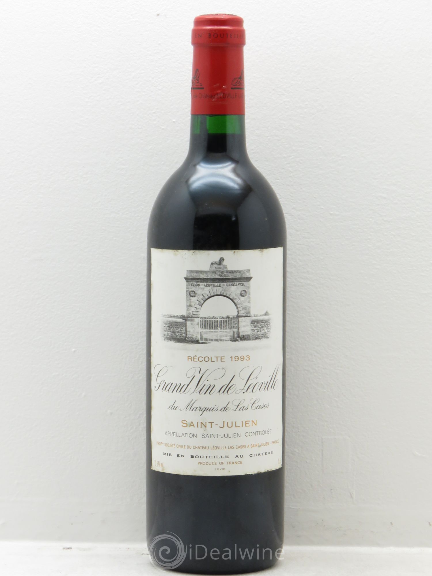 Château Léoville Las Cases 2ème Grand Cru Classé 1993 - Lot de 1 bouteille - 0