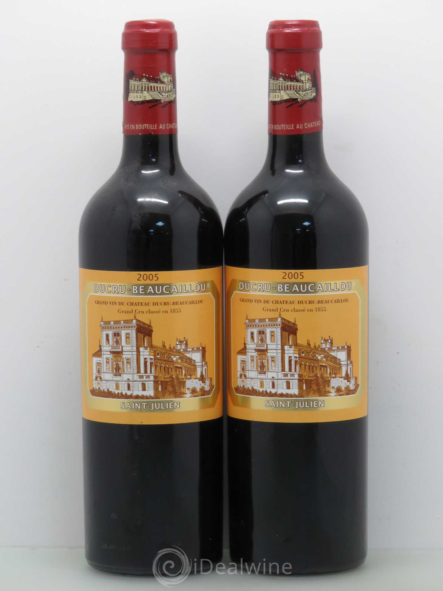 Château Ducru Beaucaillou 2ème Grand Cru Classé 2005 - Lot de 2 bouteilles - 0