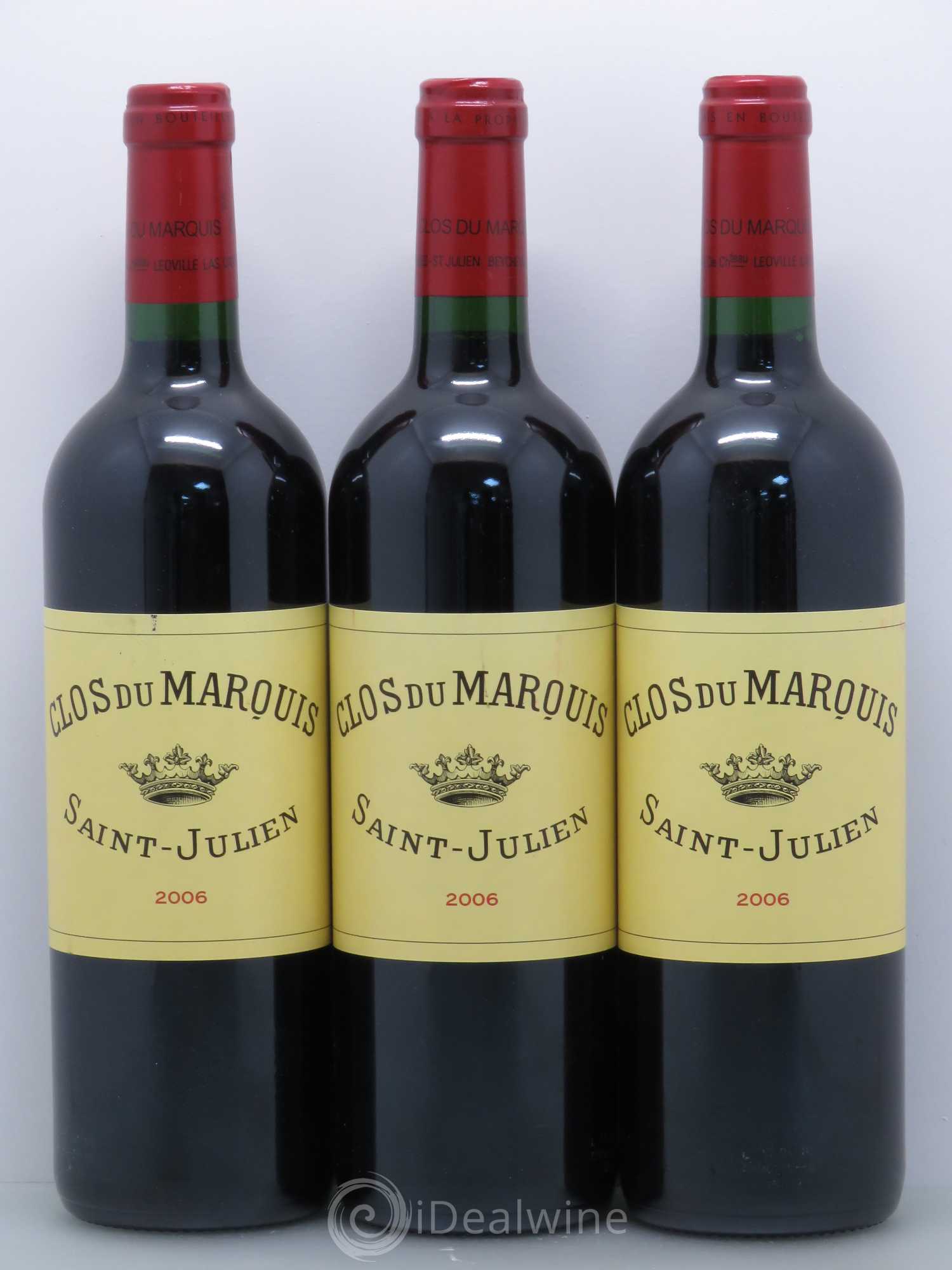 Clos du Marquis 2006 - Lot de 6 bouteilles - 1