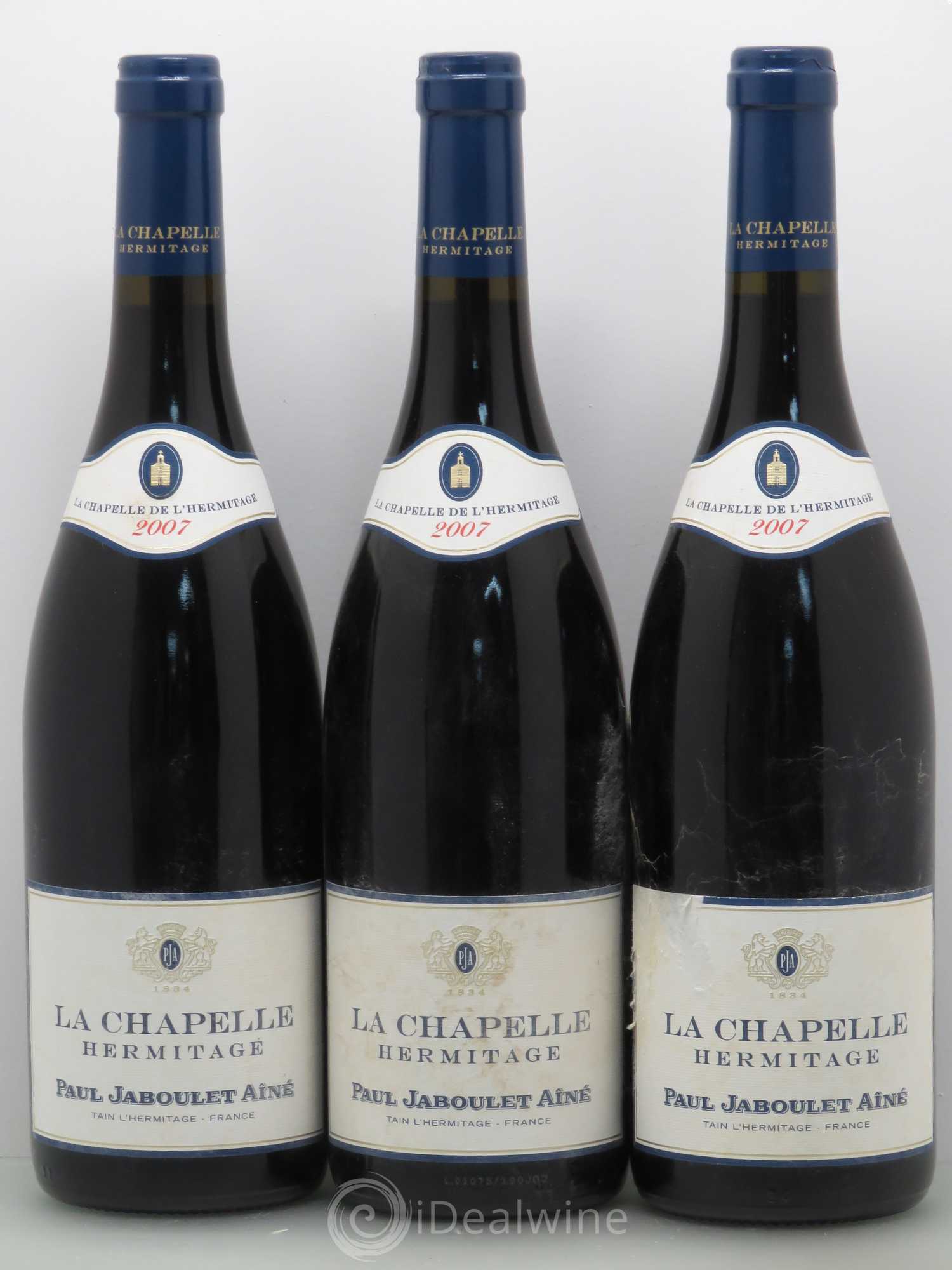 Hermitage La Chapelle Paul Jaboulet Ainé 2007 - Lot de 12 bouteilles - 3
