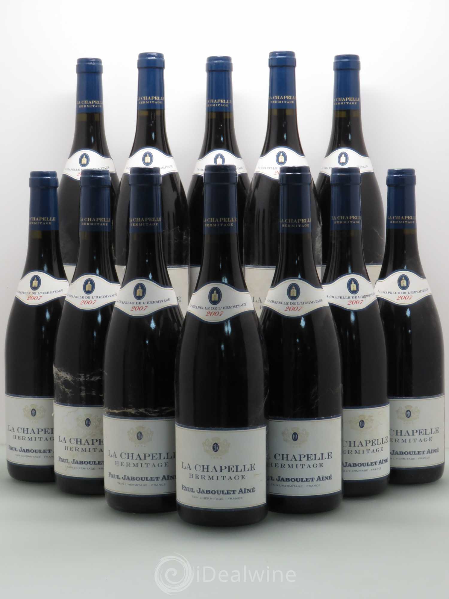 Hermitage La Chapelle Paul Jaboulet Ainé 2007 - Lot de 12 bouteilles - 0