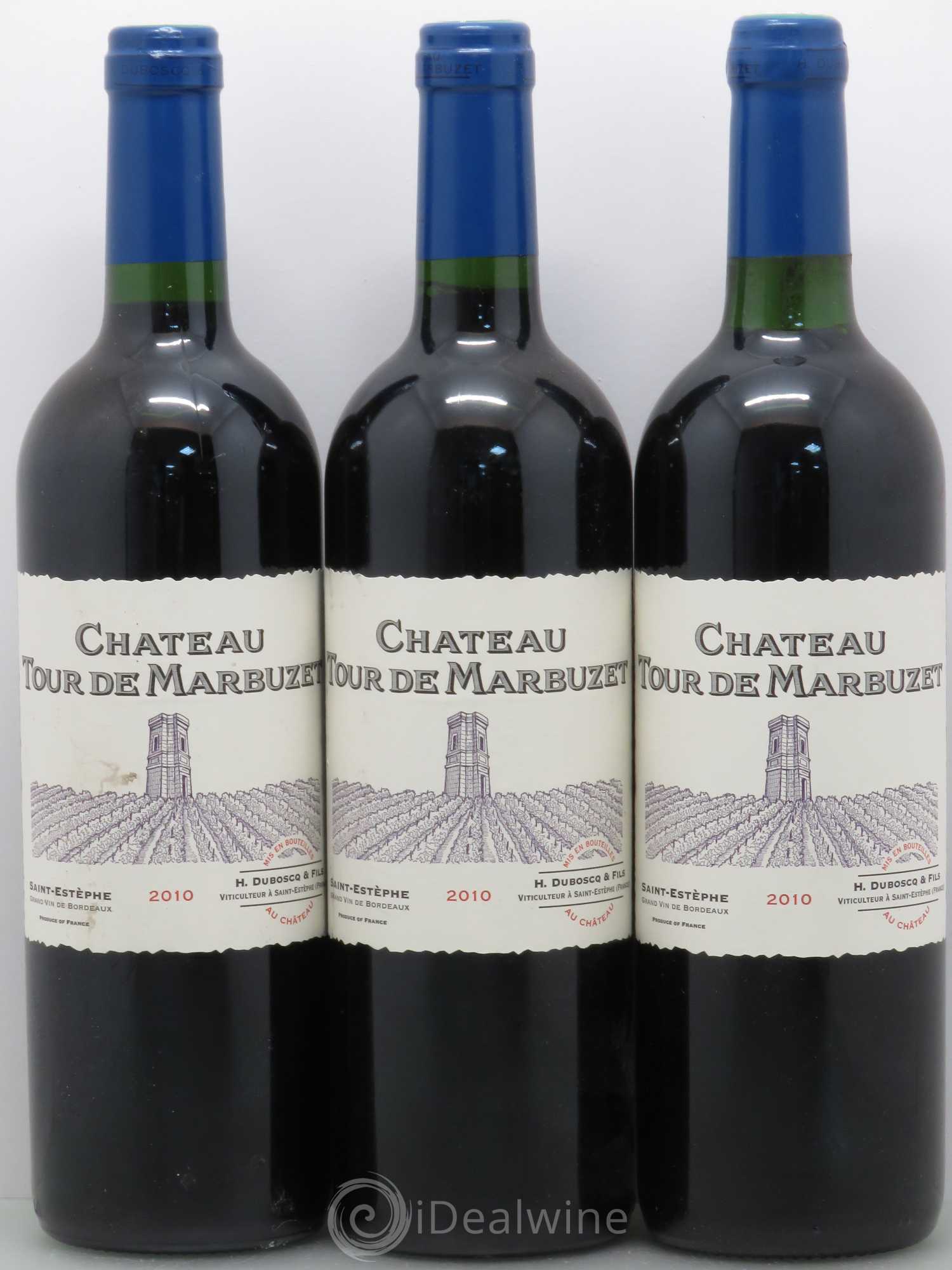 Saint-Estèphe Chateau Tour de Marbuzet 2010 - Posten von 12 Flaschen - 4