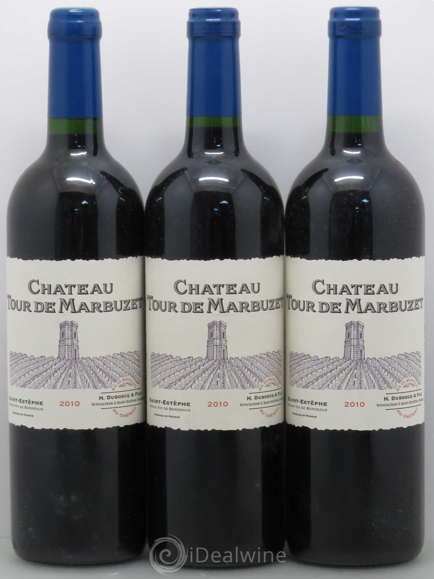 Château Saint-Estèphe Chateau Tour de Marbuzet 2010 - Posten von 12 Flaschen - 4