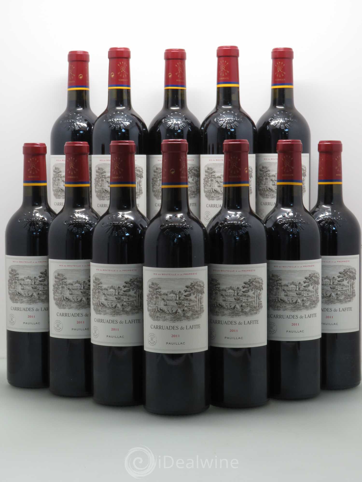 Carruades de Lafite Rothschild Second Vin 2011 - Lot de 12 bouteilles - 0