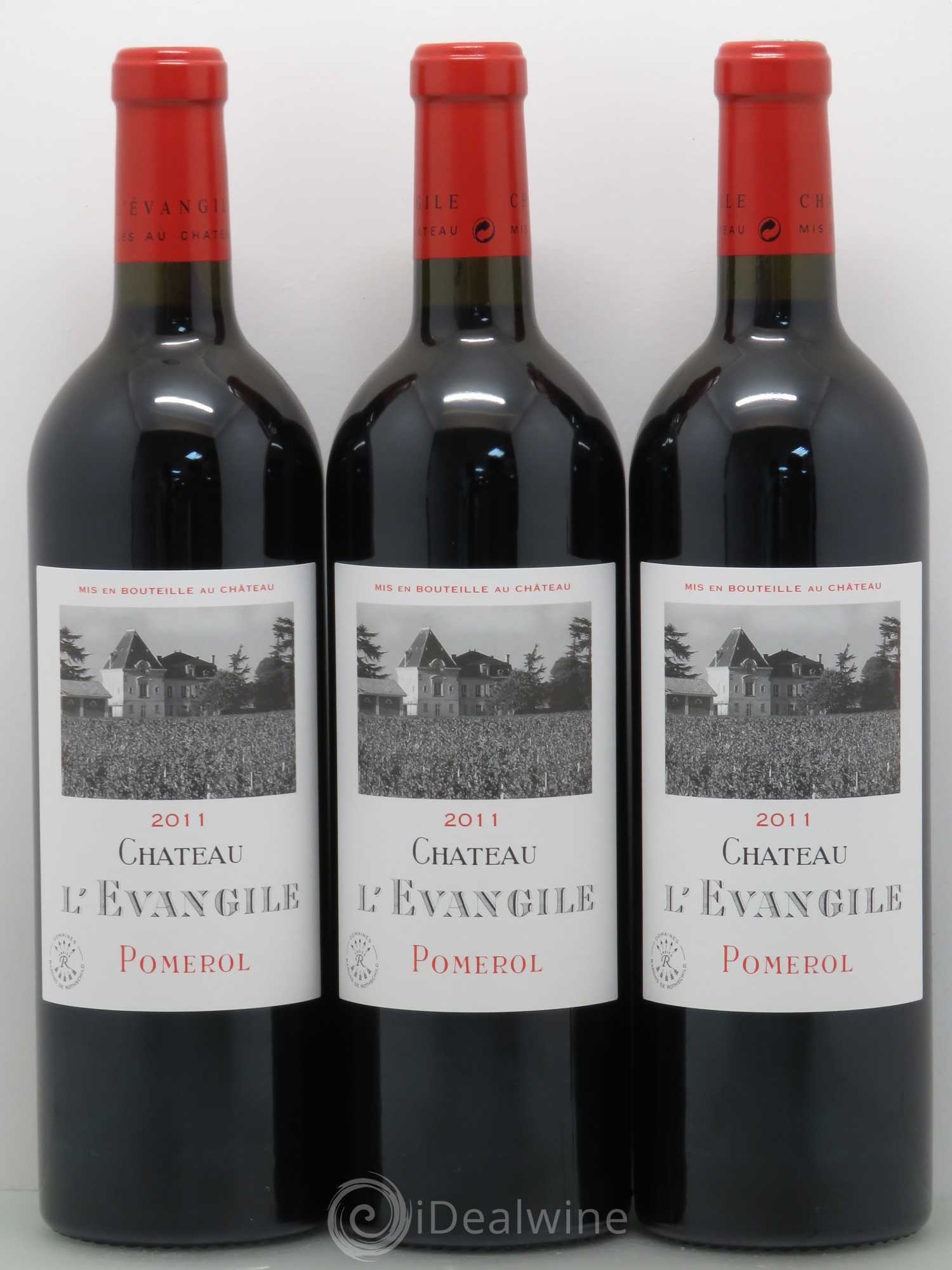 Château l' Évangile 2011 - Lot de 12 bouteilles - 2