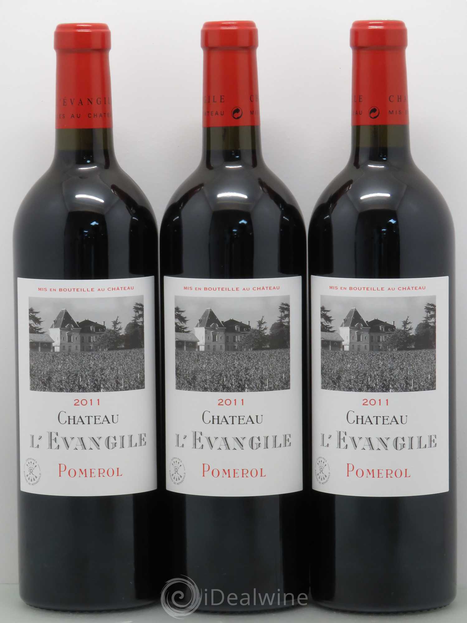 Château l' Évangile 2011 - Lot de 12 bouteilles - 3