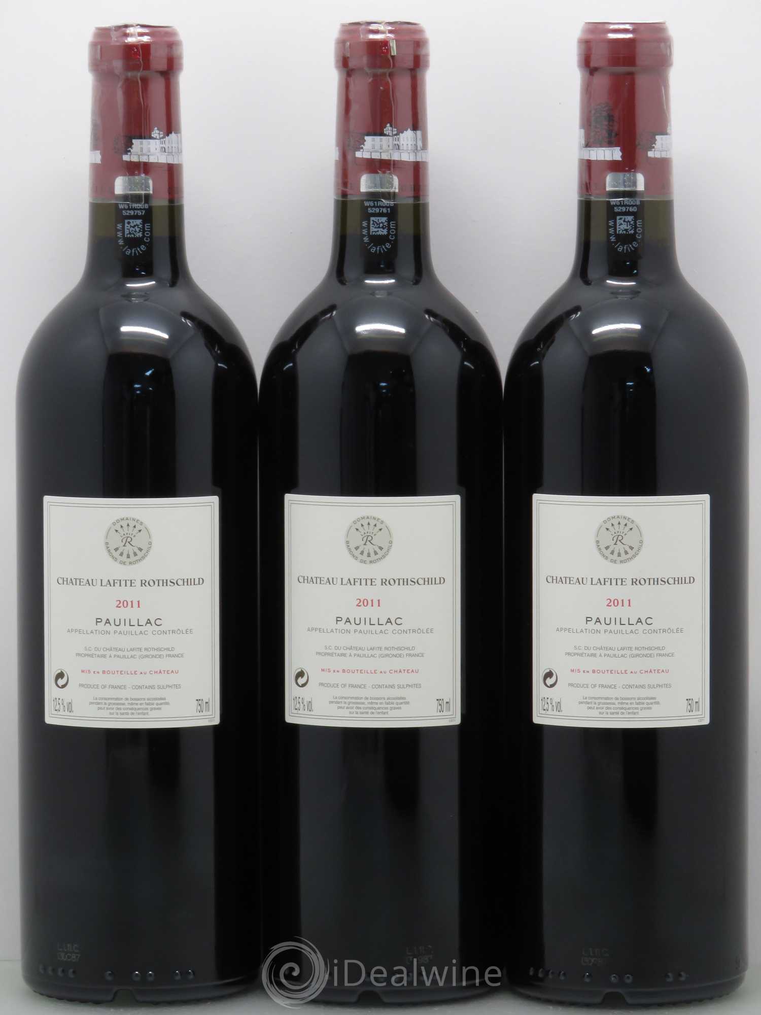 Château Lafite Rothschild 1er Grand Cru Classé 2011 - Lot de 6 bouteilles - 4