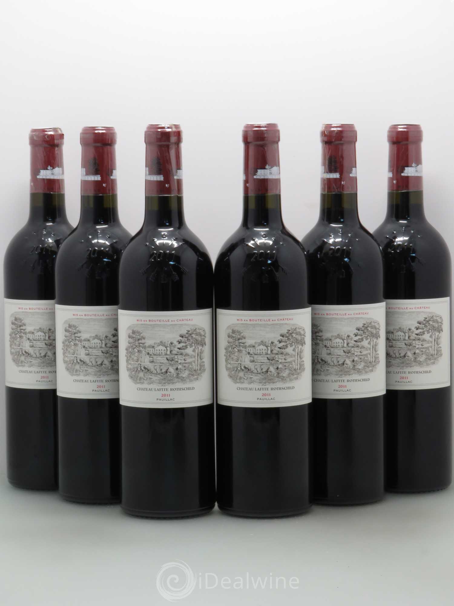 Château Lafite Rothschild 1er Grand Cru Classé 2011 - Lot de 6 bouteilles - 0