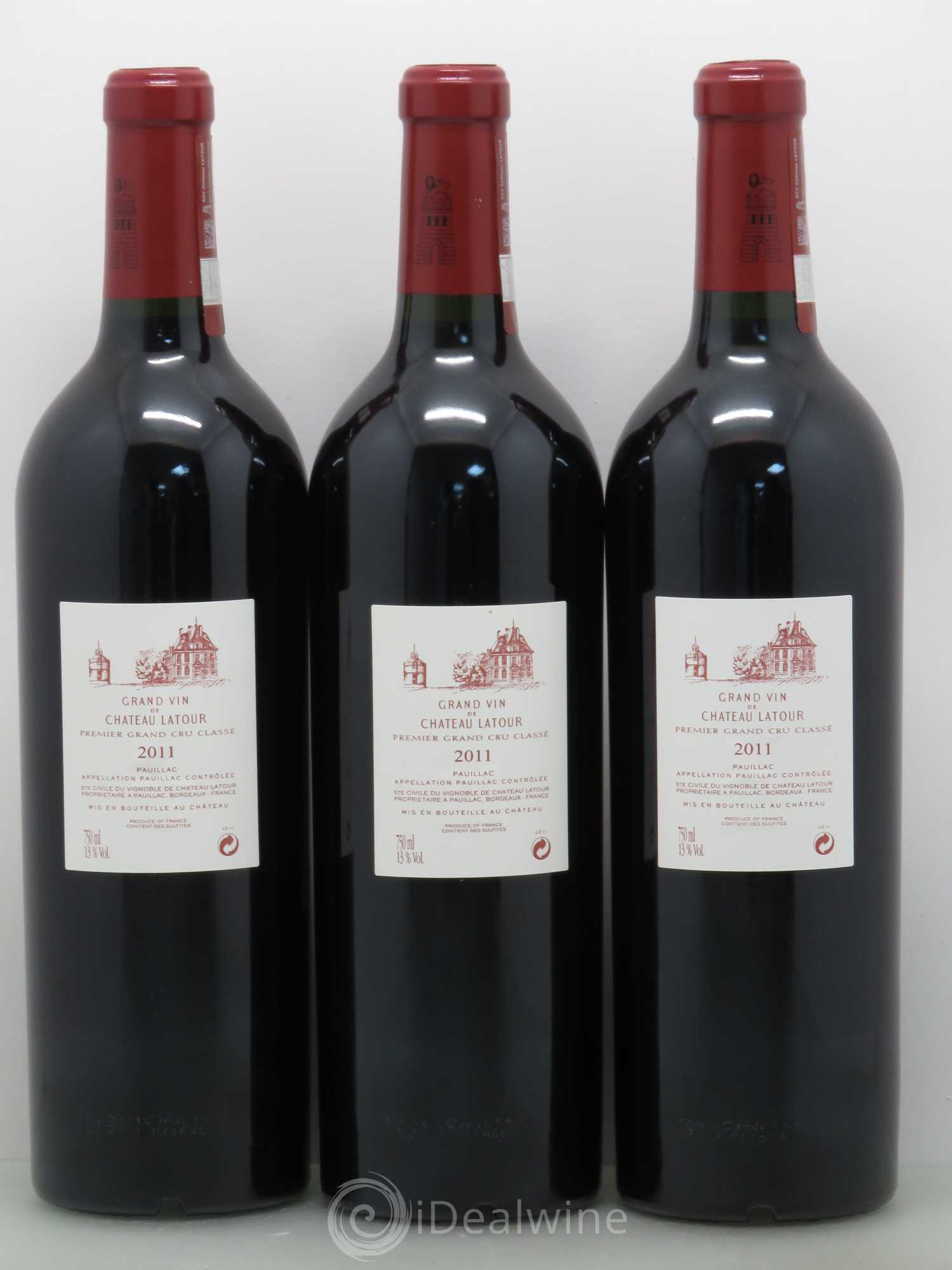 Château Latour 1er Grand Cru Classé 2011 - Lot de 6 bouteilles - 2