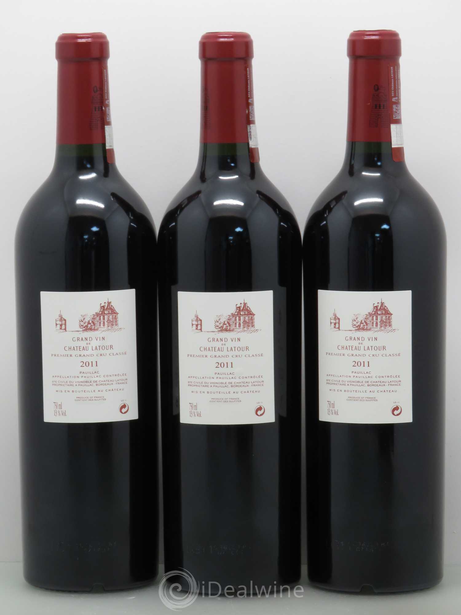 Château Latour 1er Grand Cru Classé 2011 - Lot de 6 bouteilles - 4
