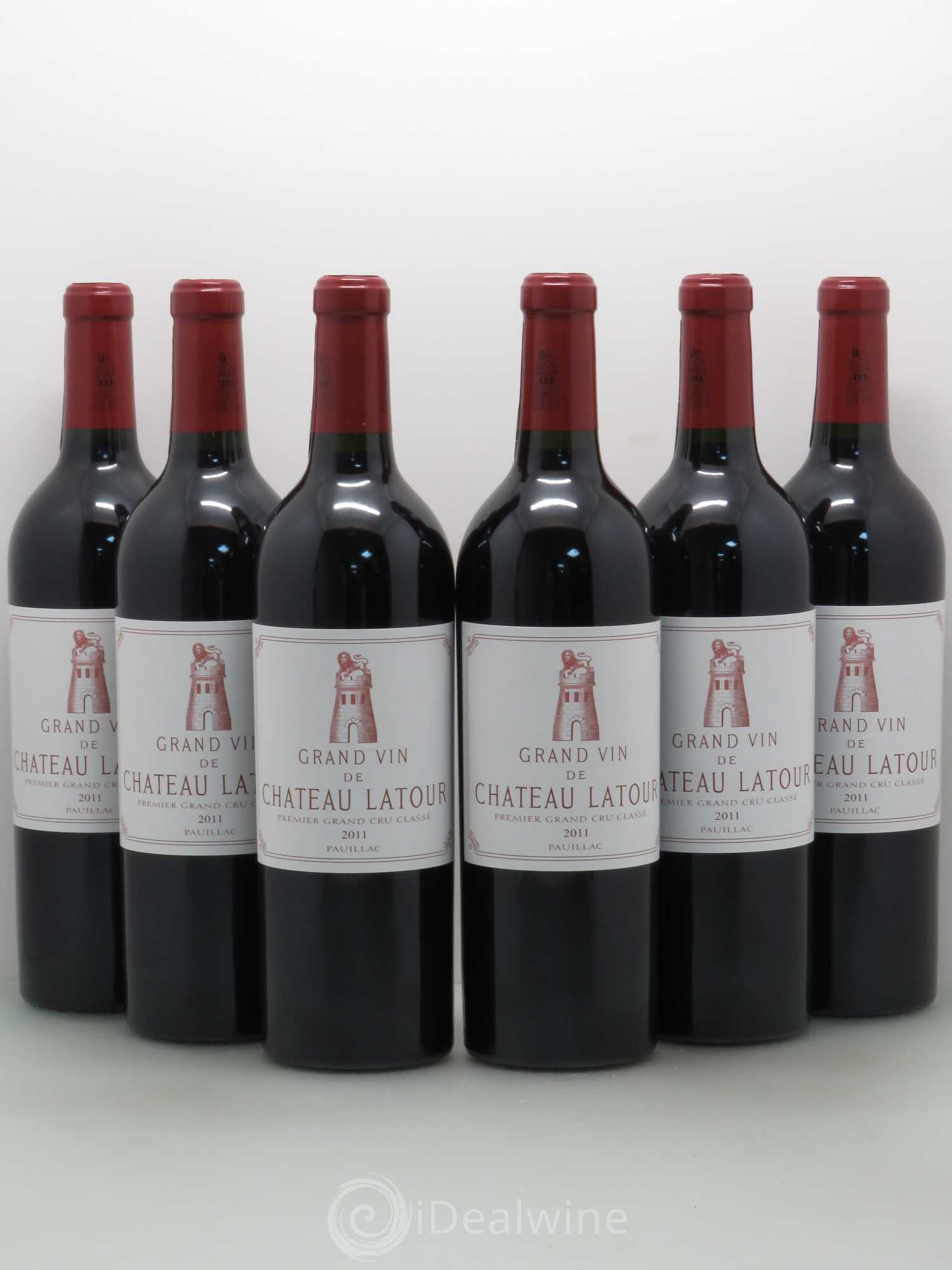 Château Latour 1er Grand Cru Classé 2011 - Lot de 6 bouteilles - 0