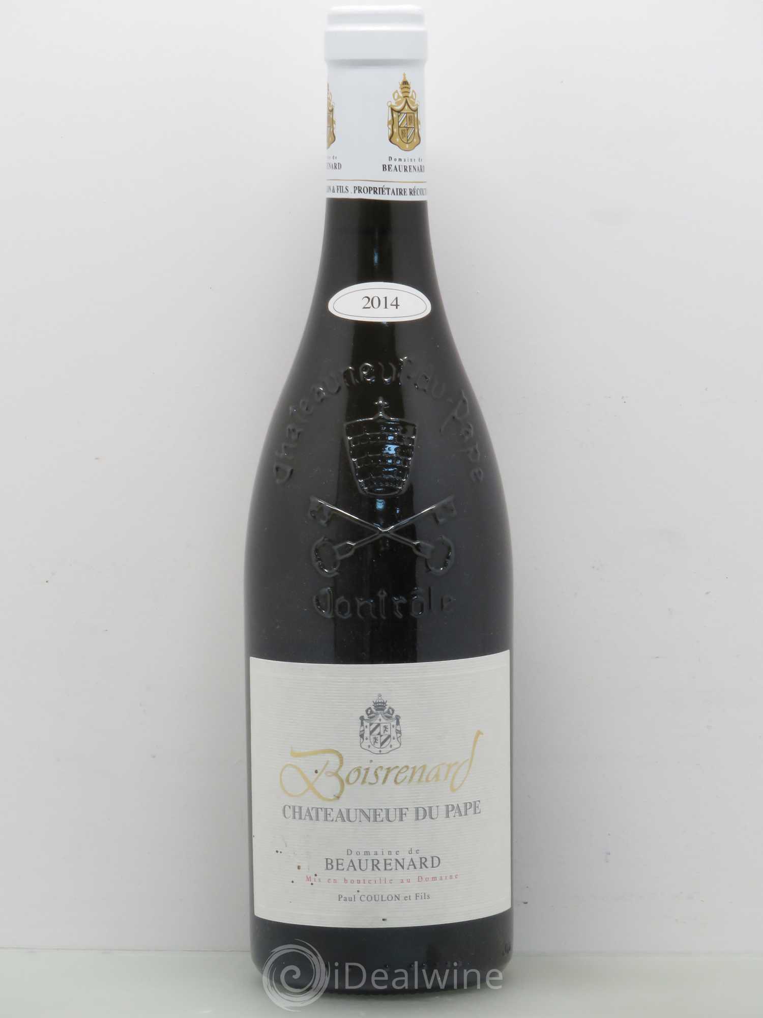 Châteauneuf-du-Pape Cuvée de Boisrenard Beaurenard (Domaine de) 2014 - Lot de 1 bouteille - 0