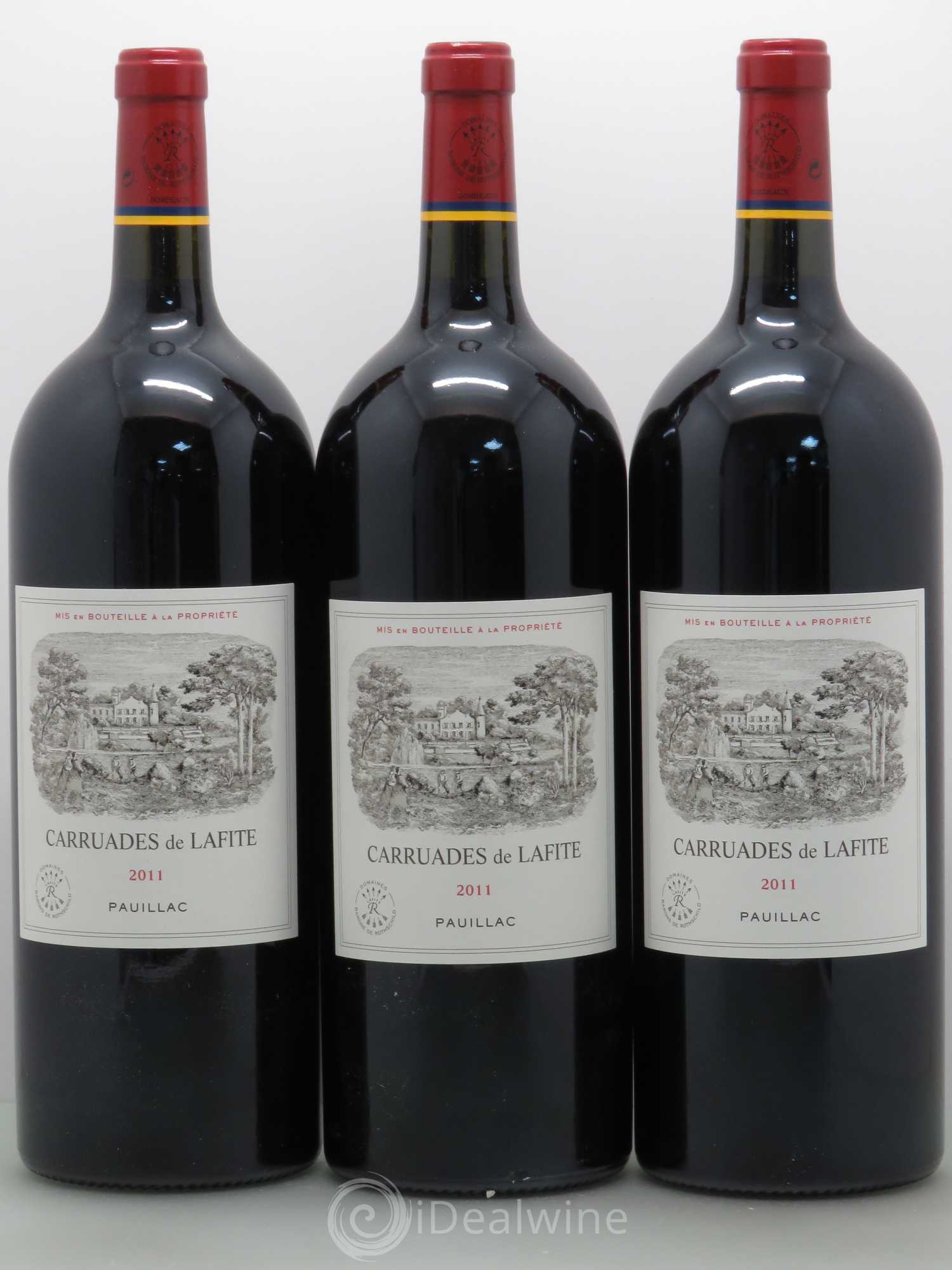 Carruades de Lafite Rothschild Second Vin 2011 - Lot de 6 magnums - 1