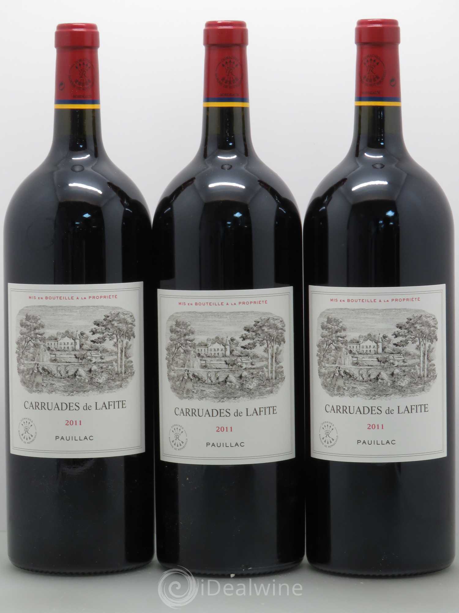 Carruades de Lafite Rothschild Second Vin 2011 - Lot de 6 magnums - 2