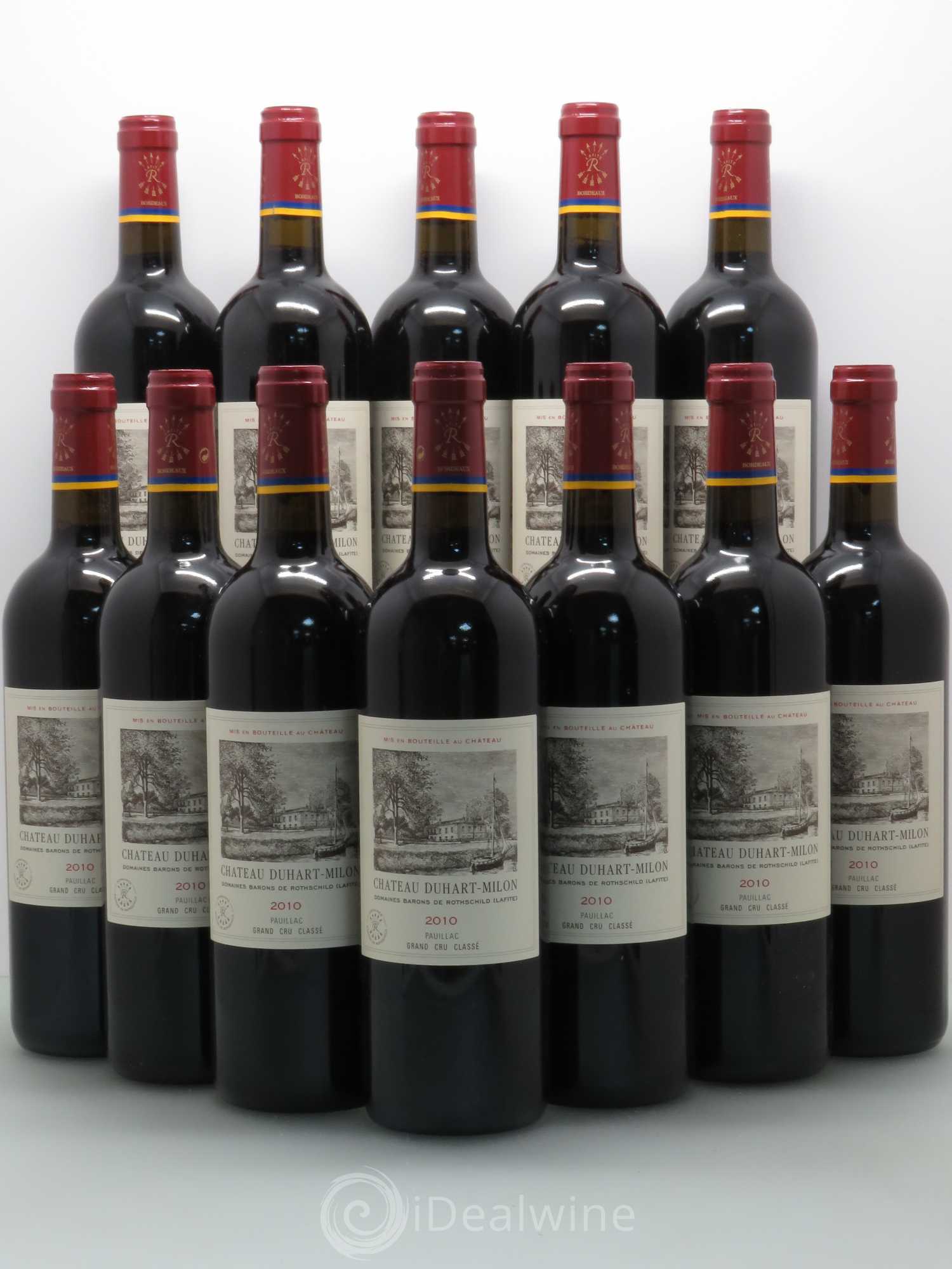 Château Duhart-Milon 4ème Grand Cru Classé 2010 - Lot de 12 bouteilles - 0
