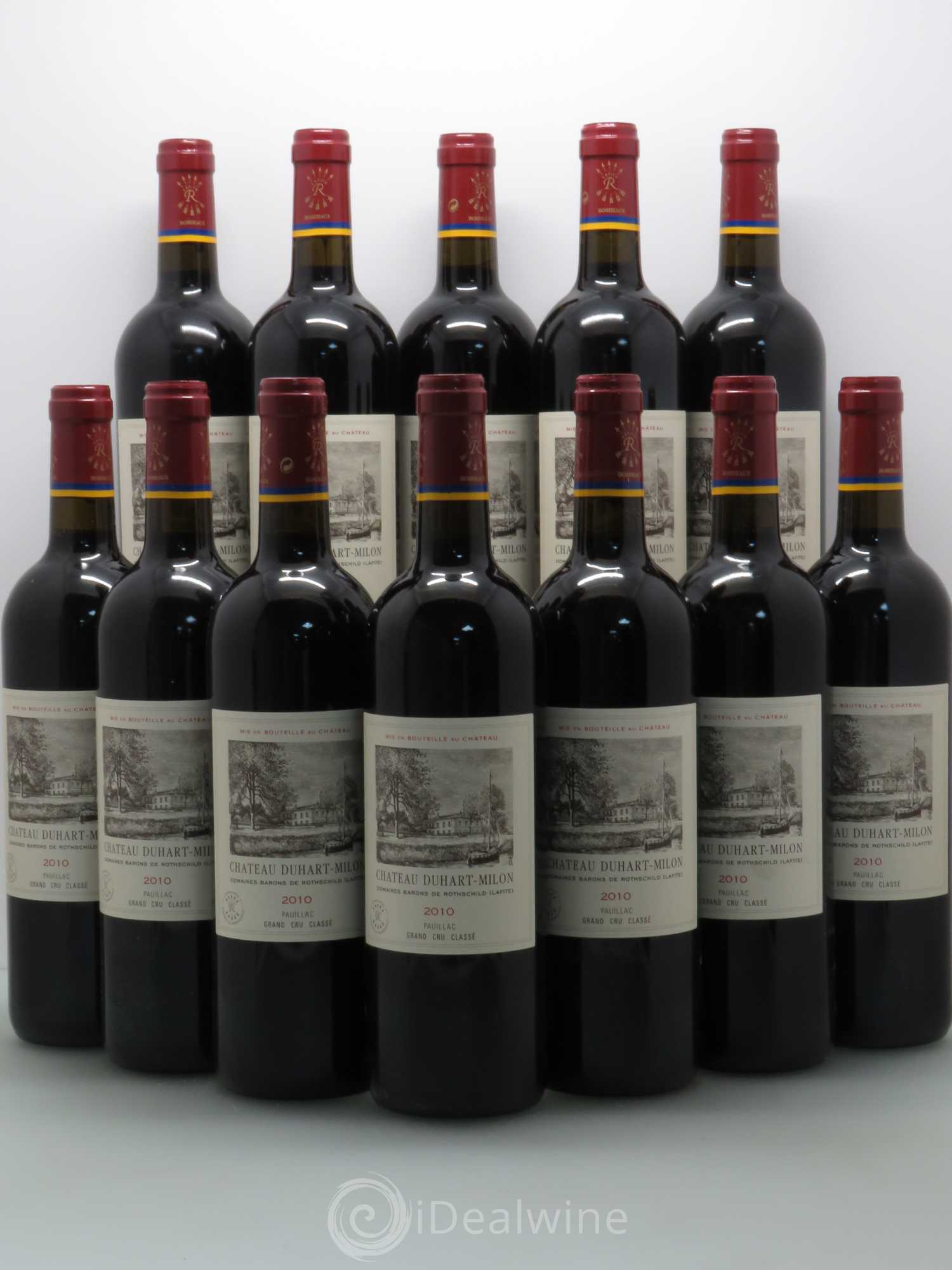 Château Duhart-Milon 4ème Grand Cru Classé 2010 - Lotto di 12 bottiglie - 0