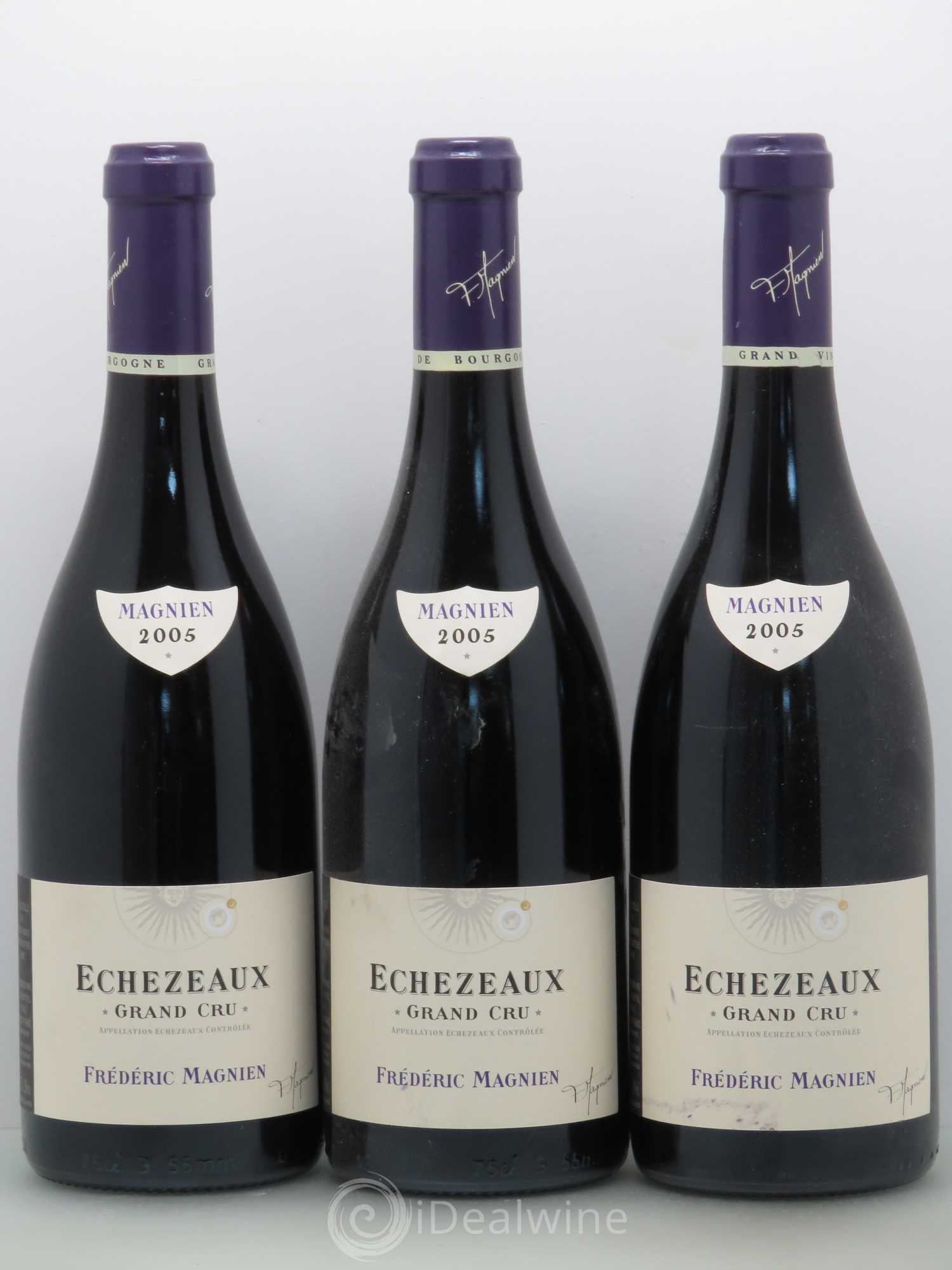 Echezeaux Grand Cru Frédéric Magnien 2005 - Lot de 3 bouteilles - 0