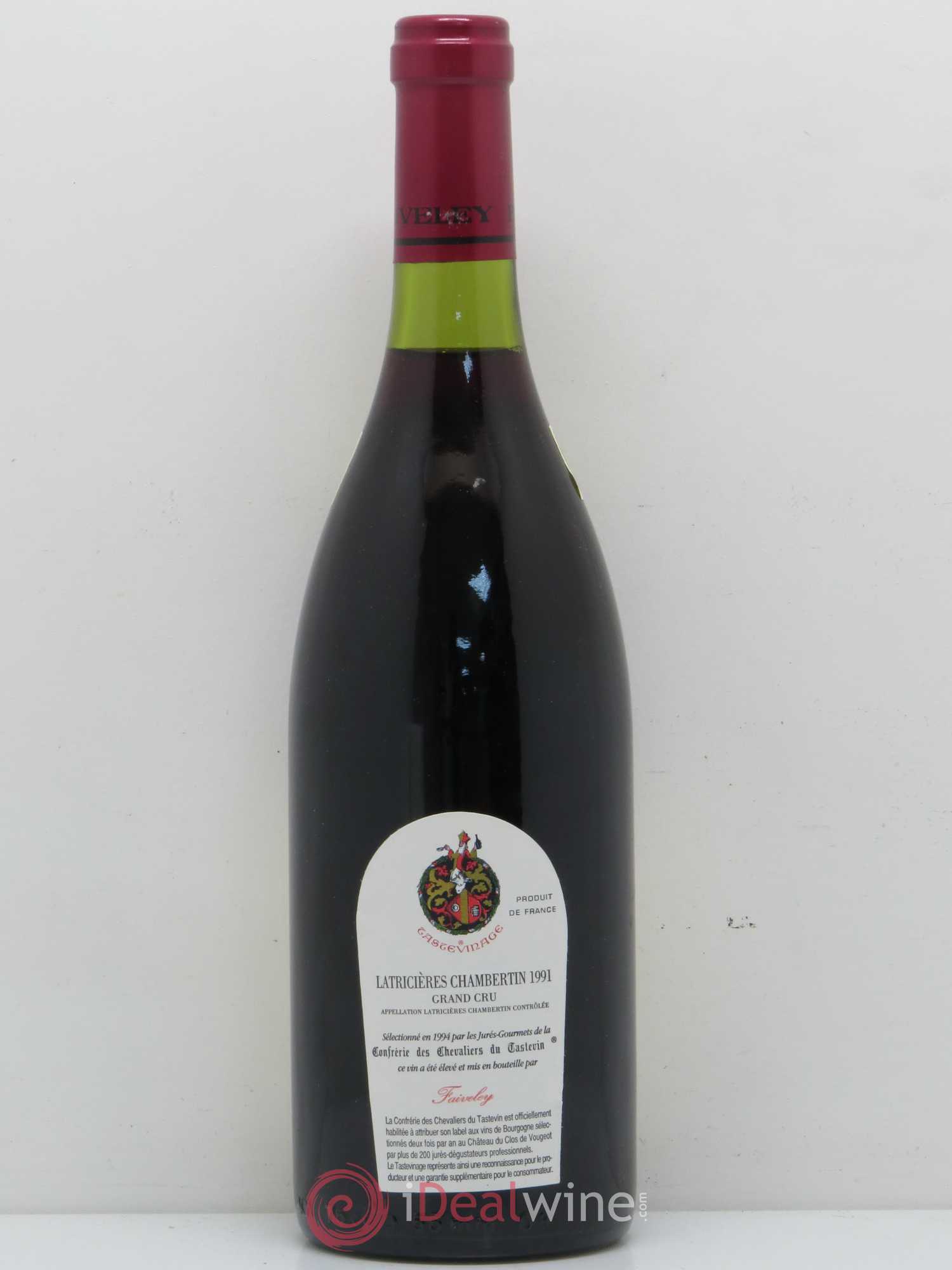 Latricières-Chambertin Grand Cru 1991 - Lot de 1 bouteille - 1