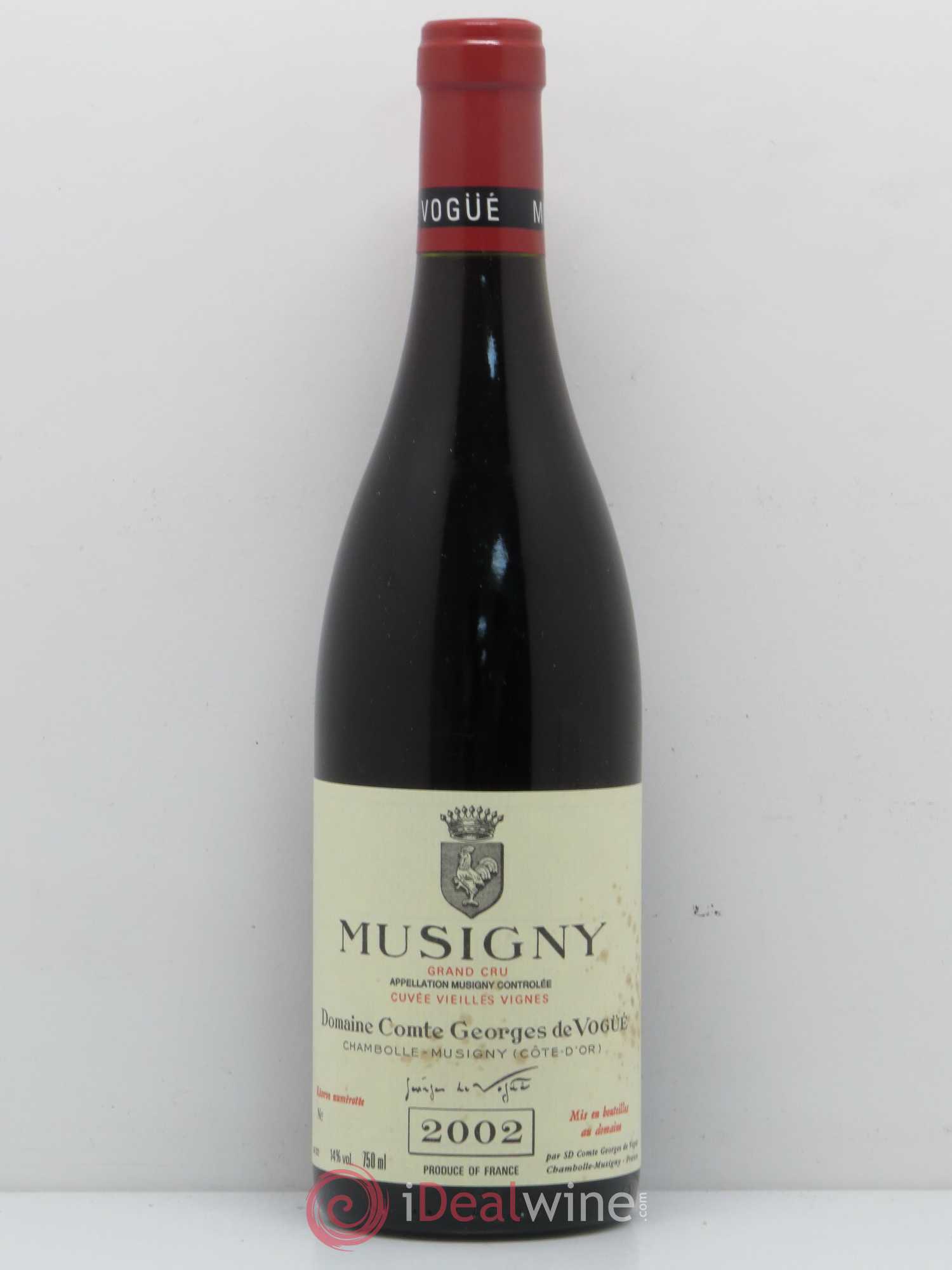 Musigny Grand Cru 2002 - Lot de 1 bouteille - 0