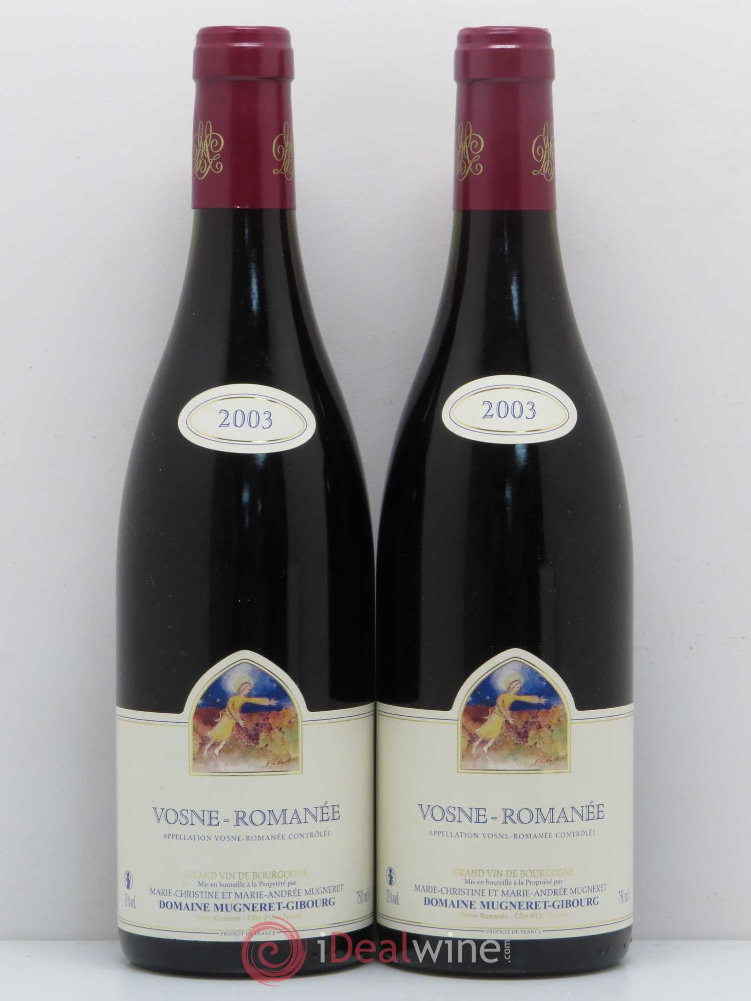 Vosne-Romanée Domaine Georges Mugneret 2003 - Posten von 2 Flaschen - 0