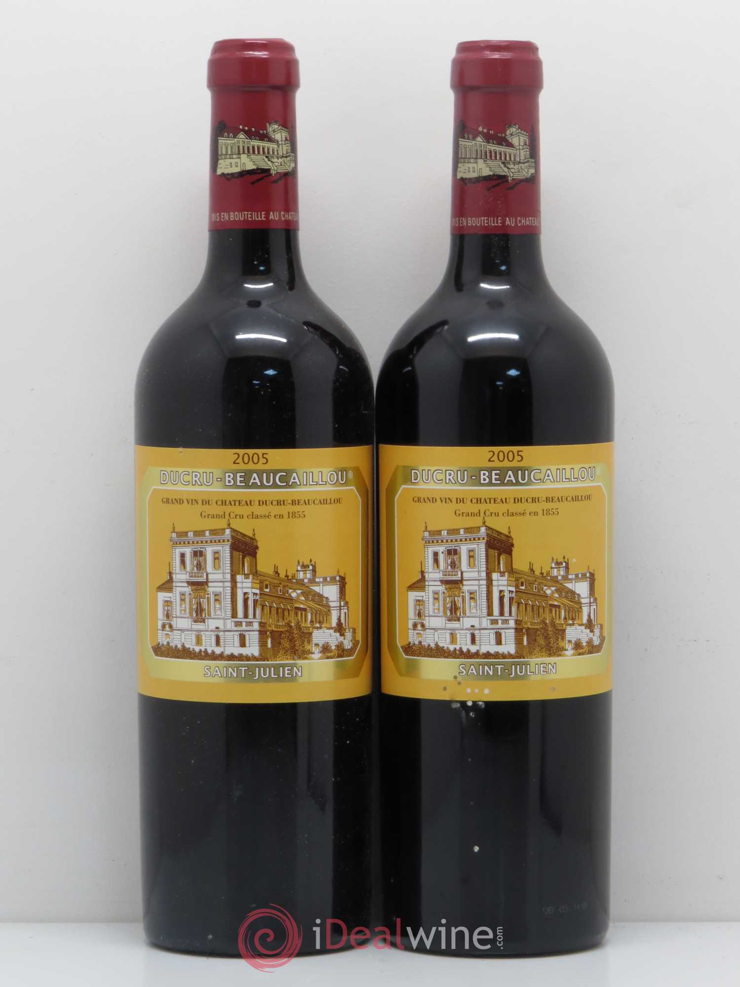 Château Ducru Beaucaillou 2ème Grand Cru Classé 2005 - Lot de 2 bouteilles - 0