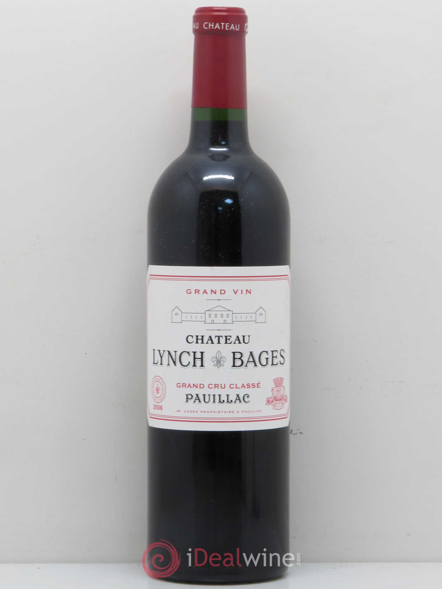 Château Lynch Bages 5ème Grand Cru Classé 2006 - Lot de 1 bouteille - 0
