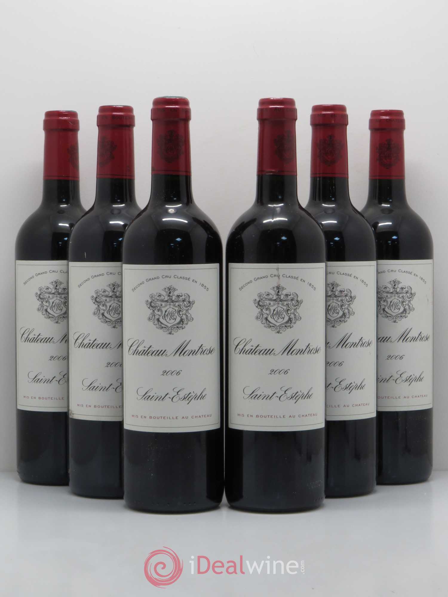 Château Montrose 2ème Grand Cru Classé 2006 - Lot de 6 bouteilles - 0