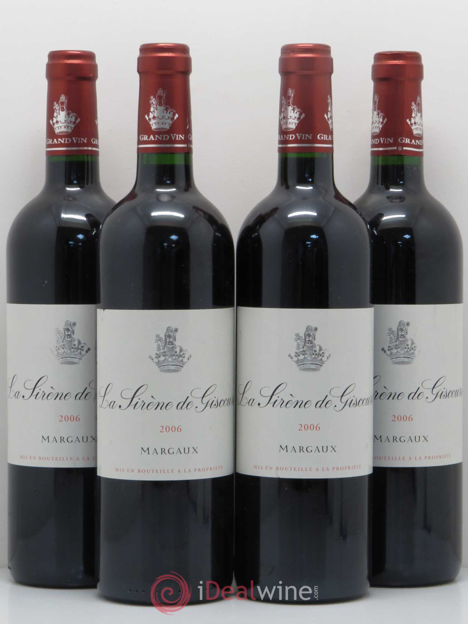 La Sirène de Giscours 2006 - Lot de 4 bouteilles - 0