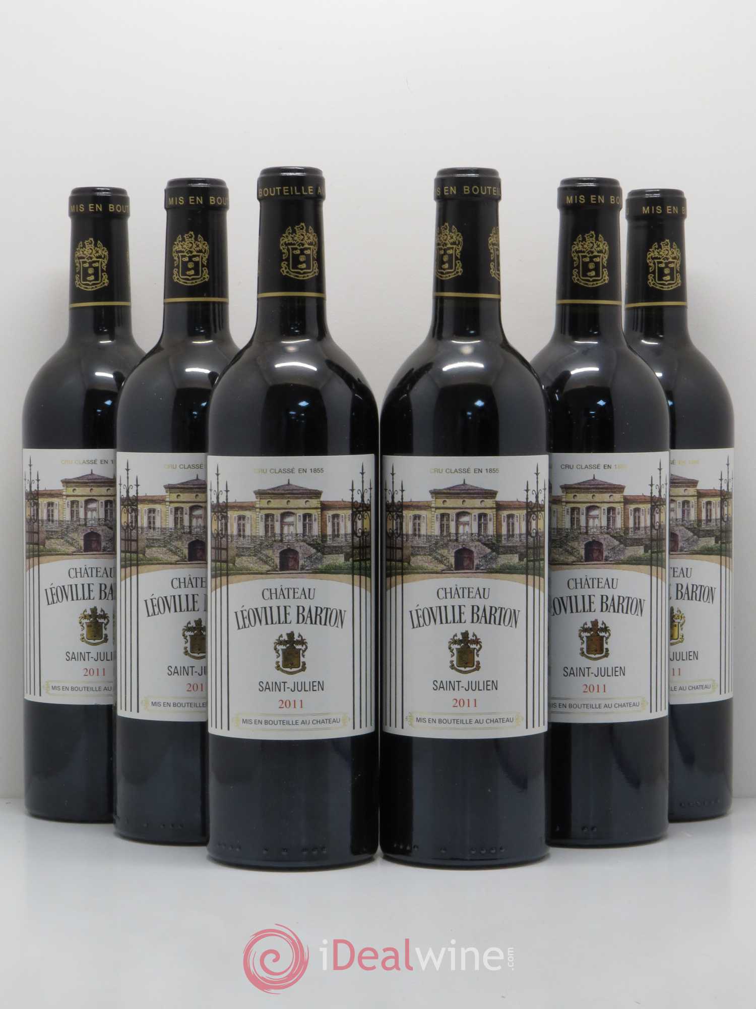Château Léoville Barton 2ème Grand Cru Classé 2011 - Lot de 6 bouteilles - 0