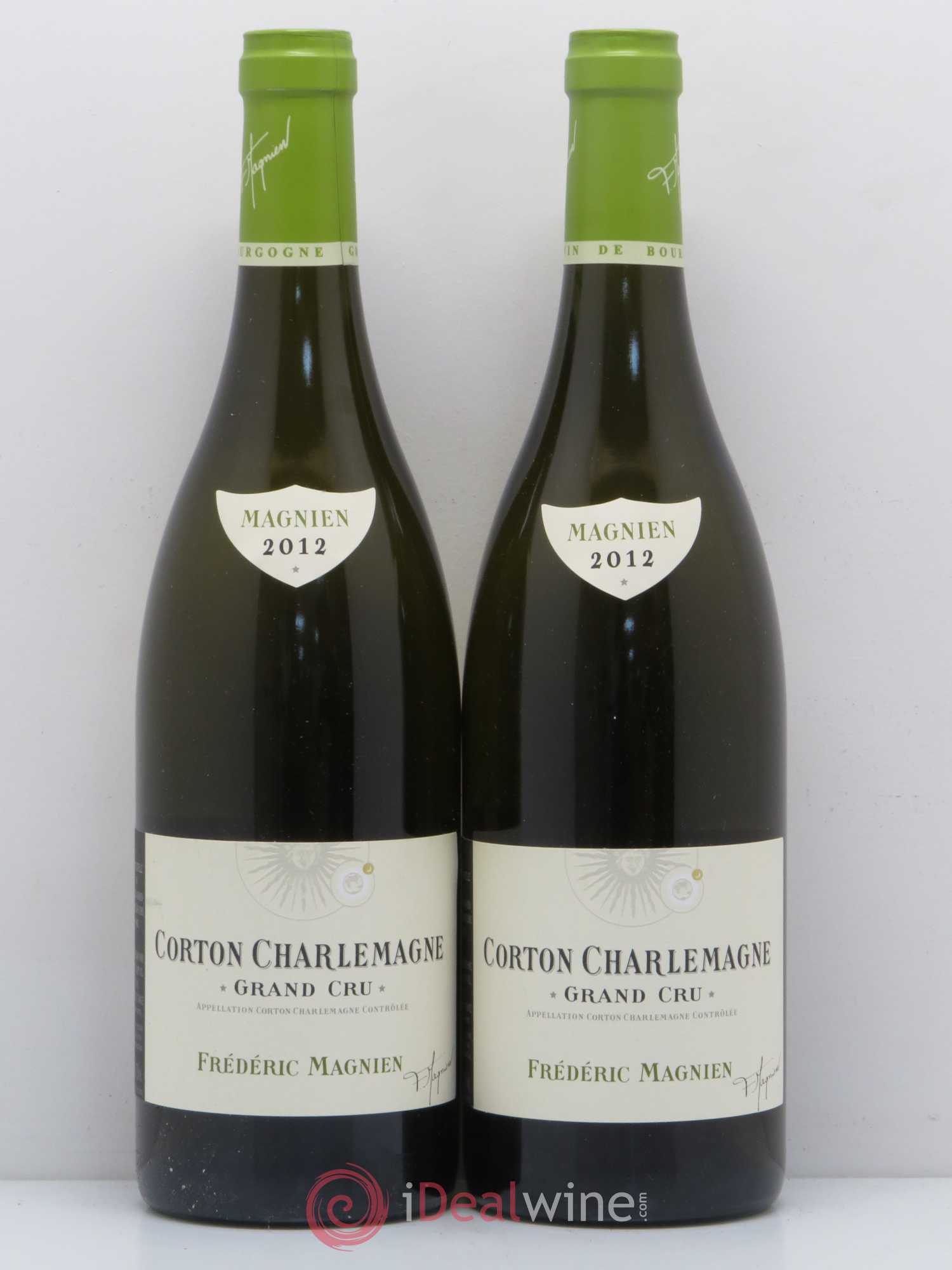 Corton-Charlemagne Grand Cru Frédéric Magnien 2012 - Lot de 2 bouteilles - 0