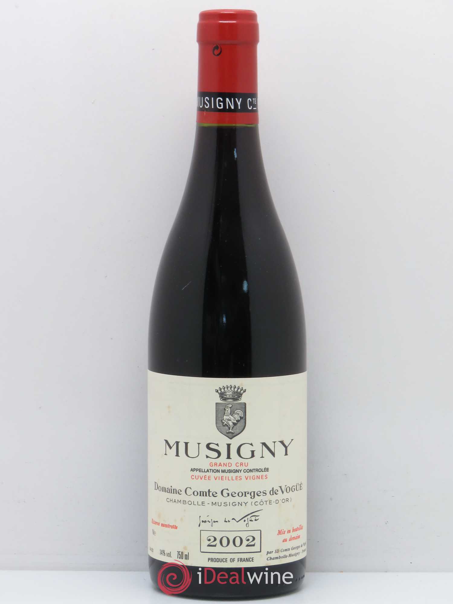 Musigny Grand Cru Cuvée Vieilles Vignes Comte Georges de Vogüé 2002 - Posten von 1 Flasche - 0