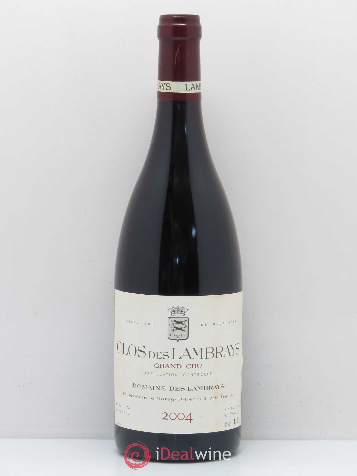 Clos des Lambrays Grand Cru Domaine des Lambrays 2004 - Lot de 1 bouteille - 0