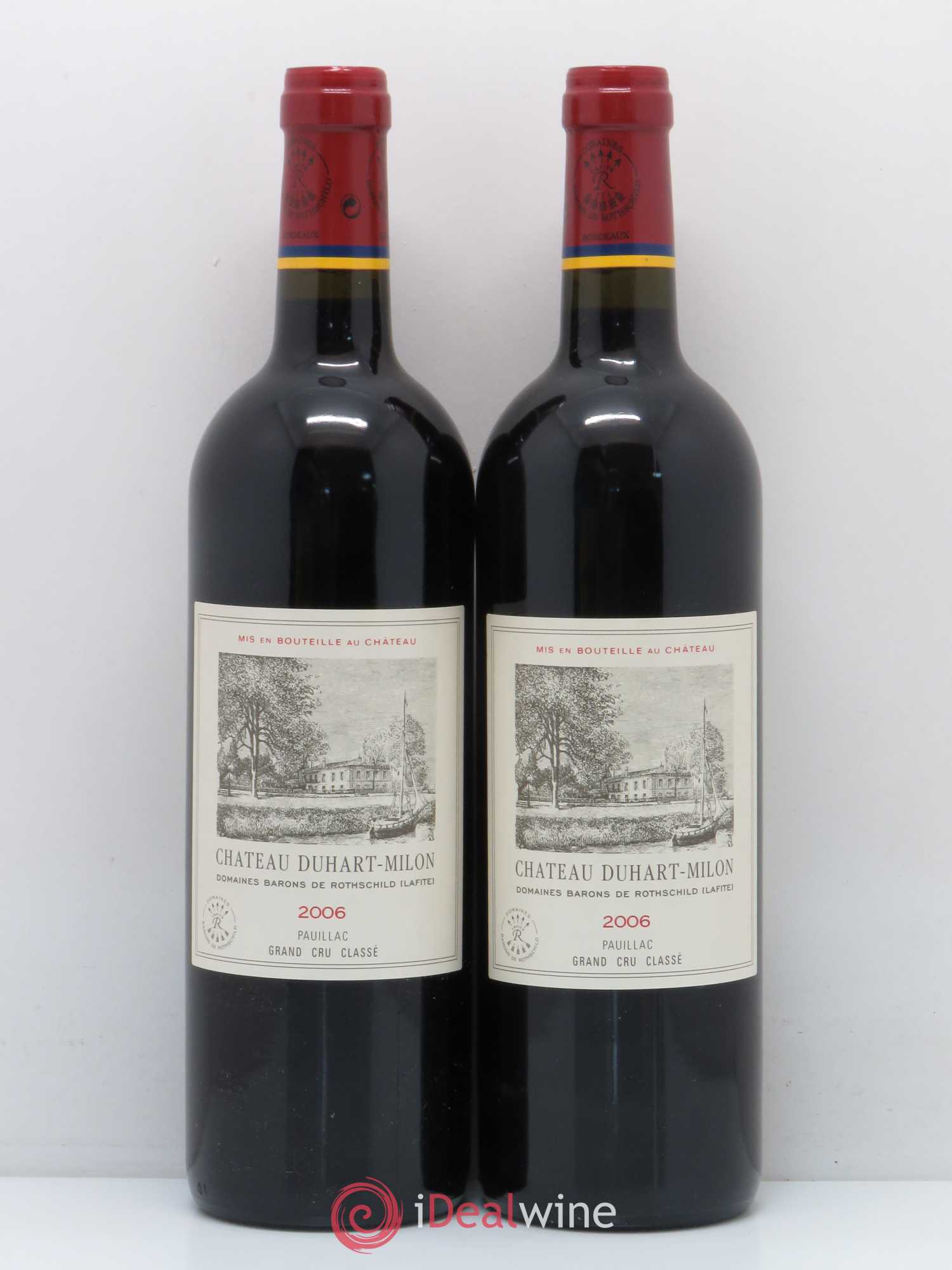 Château Duhart-Milon 4ème Grand Cru Classé 2006 - Lot de 2 bouteilles - 0