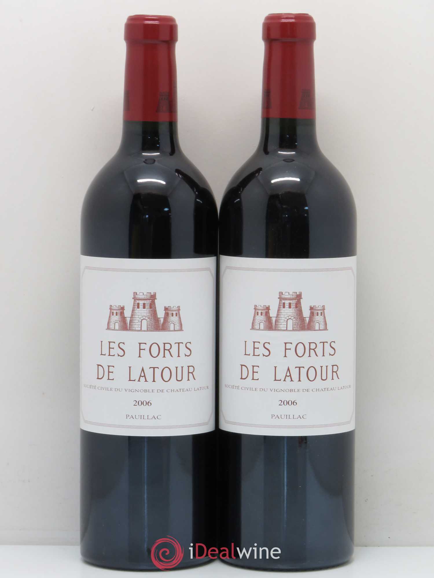 Les Forts de Latour Second Vin 2006 - Lot de 2 bouteilles - 0