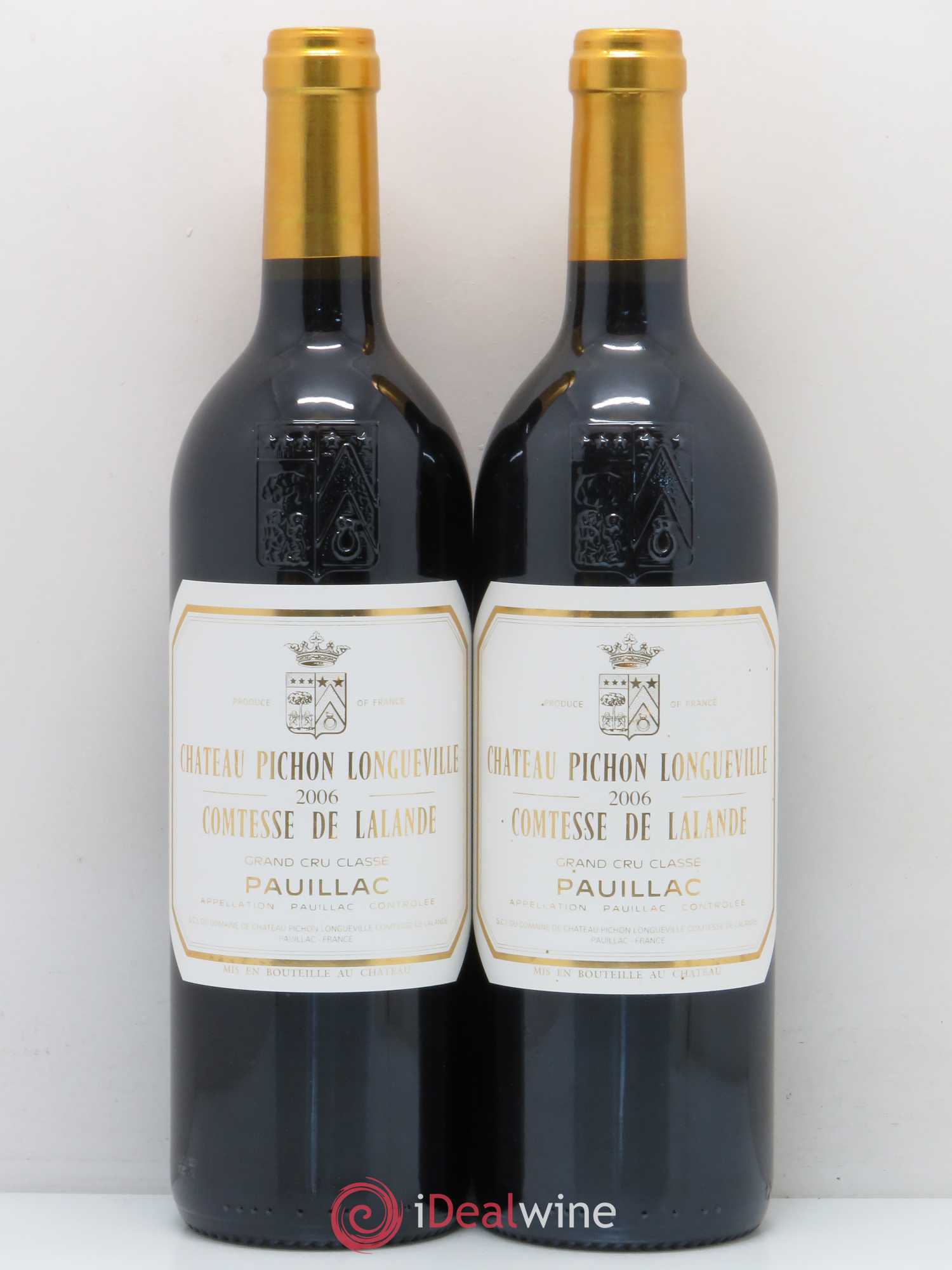 Château Pichon Longueville Comtesse de Lalande 2ème Grand Cru Classé 2006 - Lot de 2 bouteilles - 0