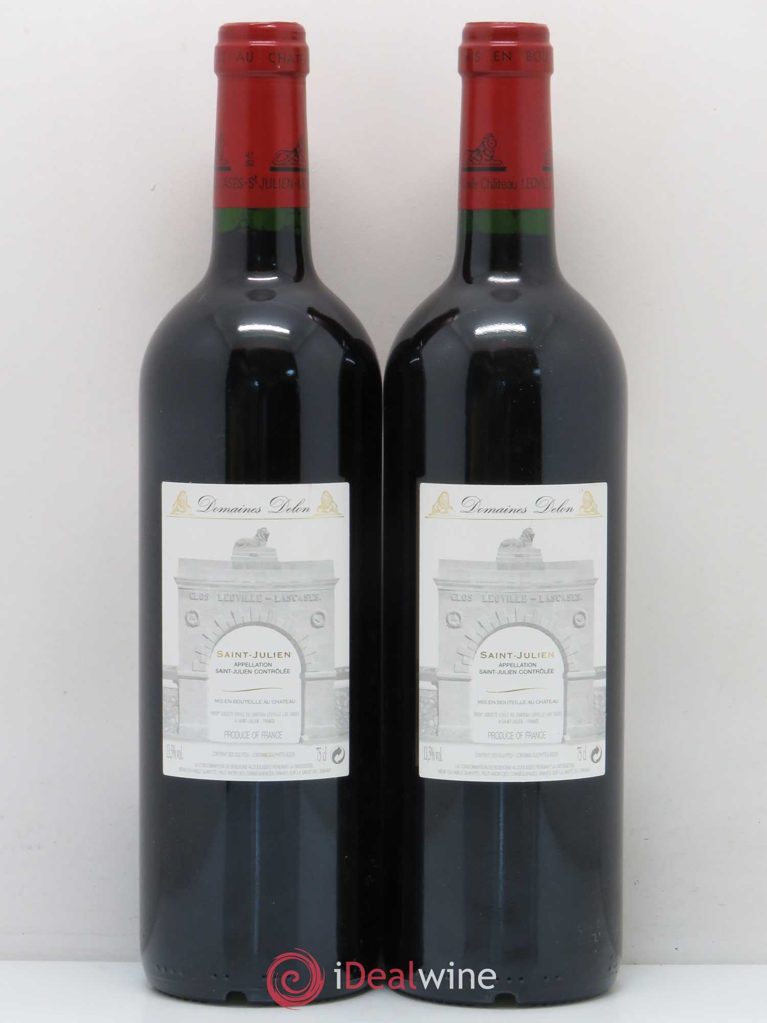 Château Léoville Las Cases 2ème Grand Cru Classé 2007 - Lot de 2 bouteilles - 1