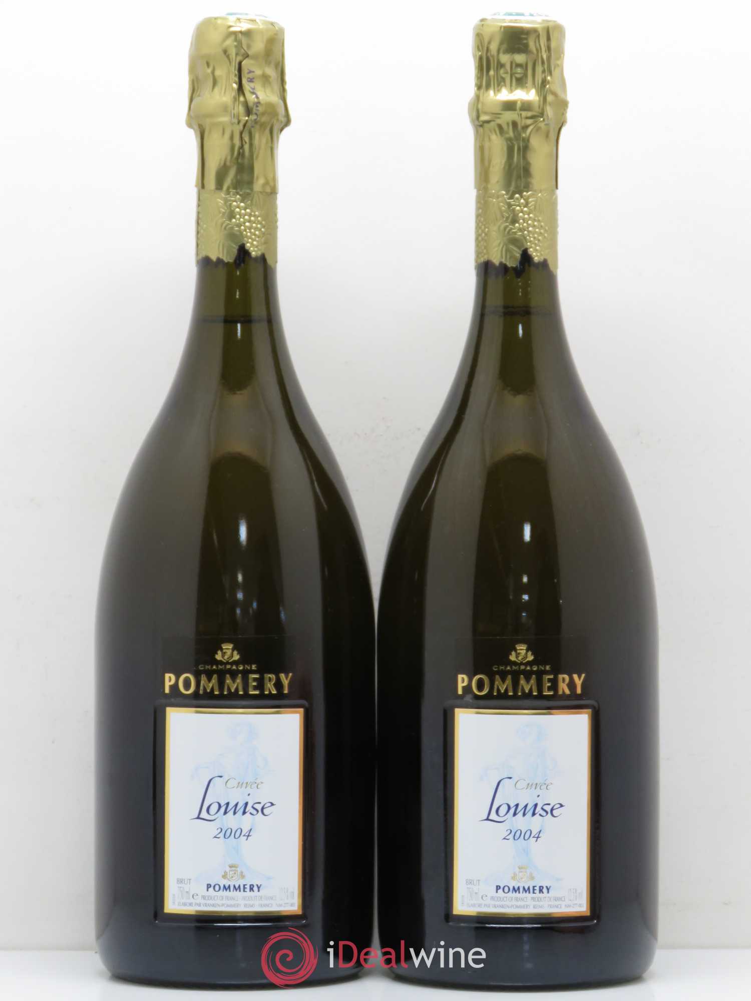Cuvée Louise Pommery 2004 - Lot de 2 bouteilles - 0