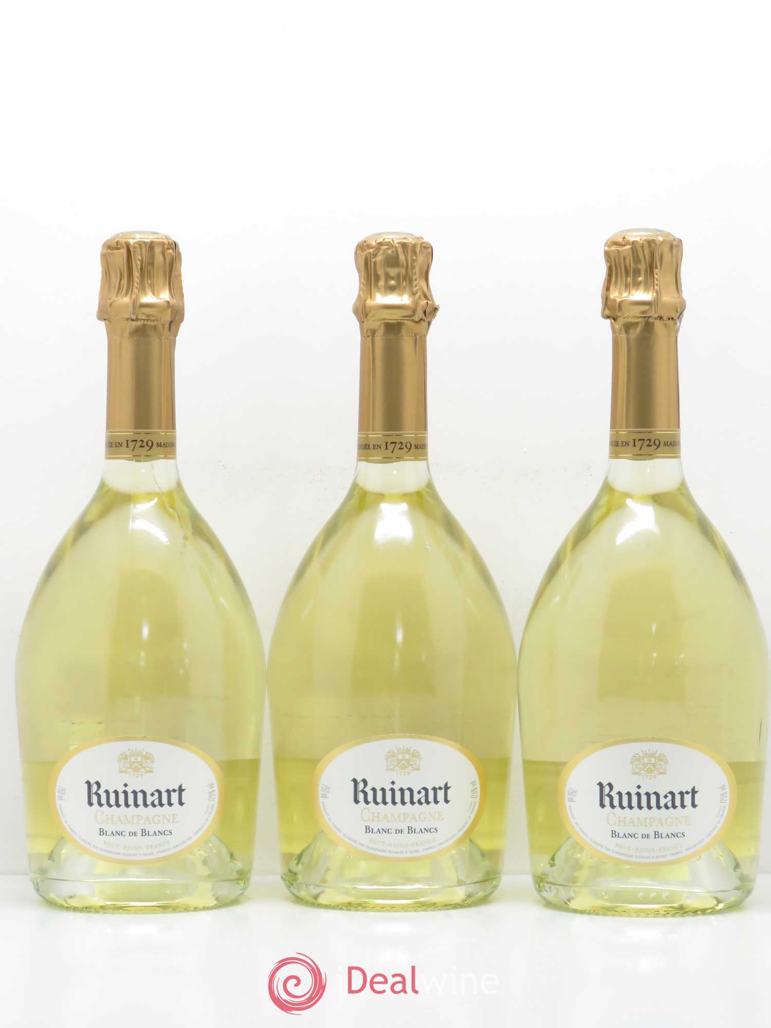 Blanc de Blancs Brut Ruinart - Lot de 3 bouteilles - 0