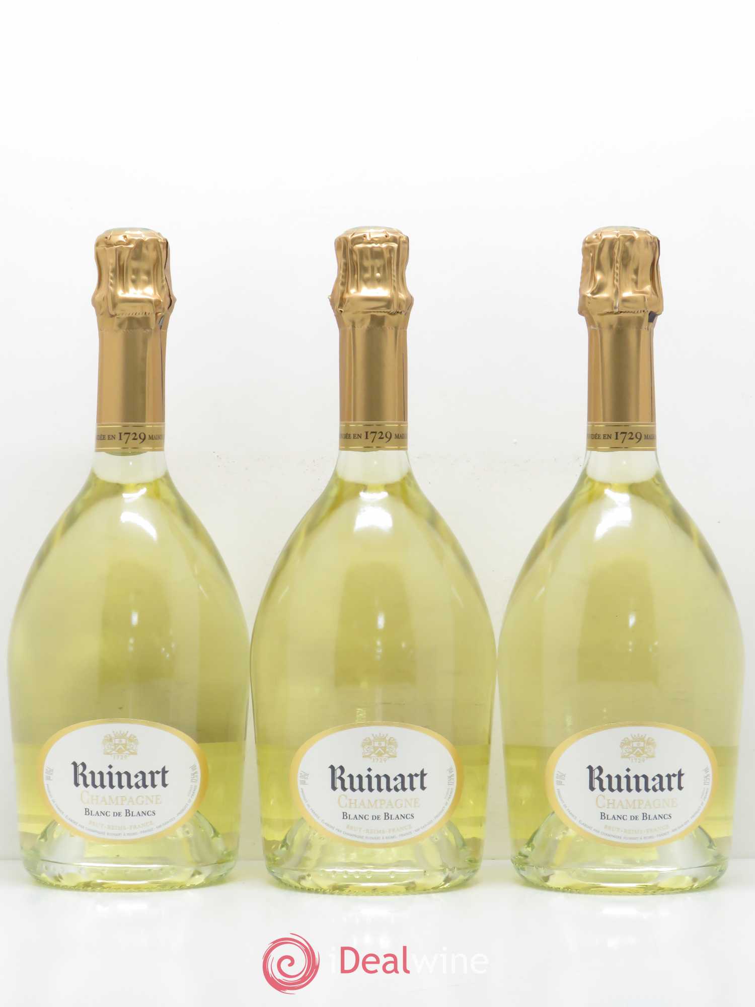 Blanc de Blancs Brut Ruinart - Lot de 3 bouteilles - 0