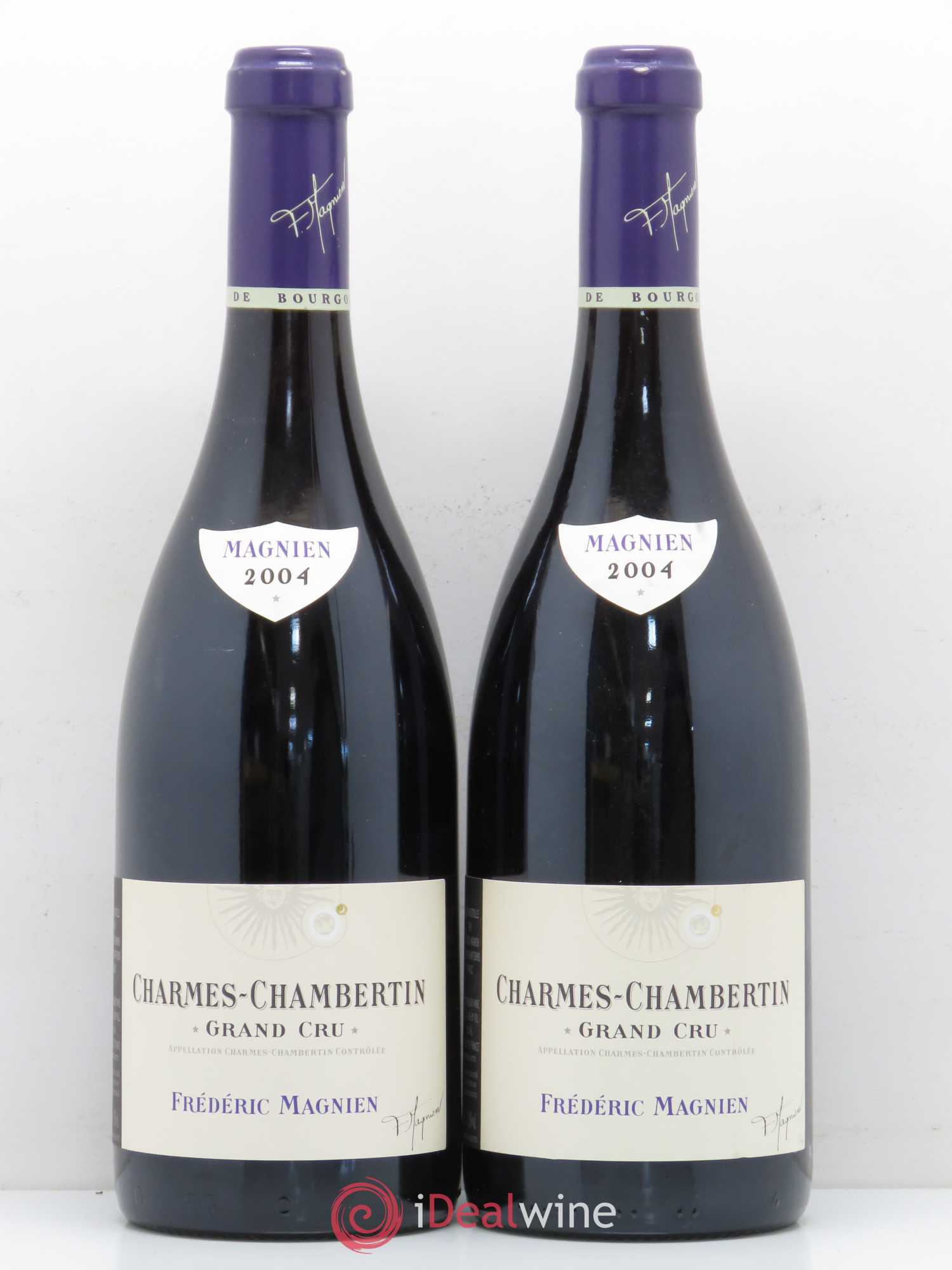 Charmes-Chambertin Grand Cru Frédéric Magnien 2004 - Lot de 2 bouteilles - 0