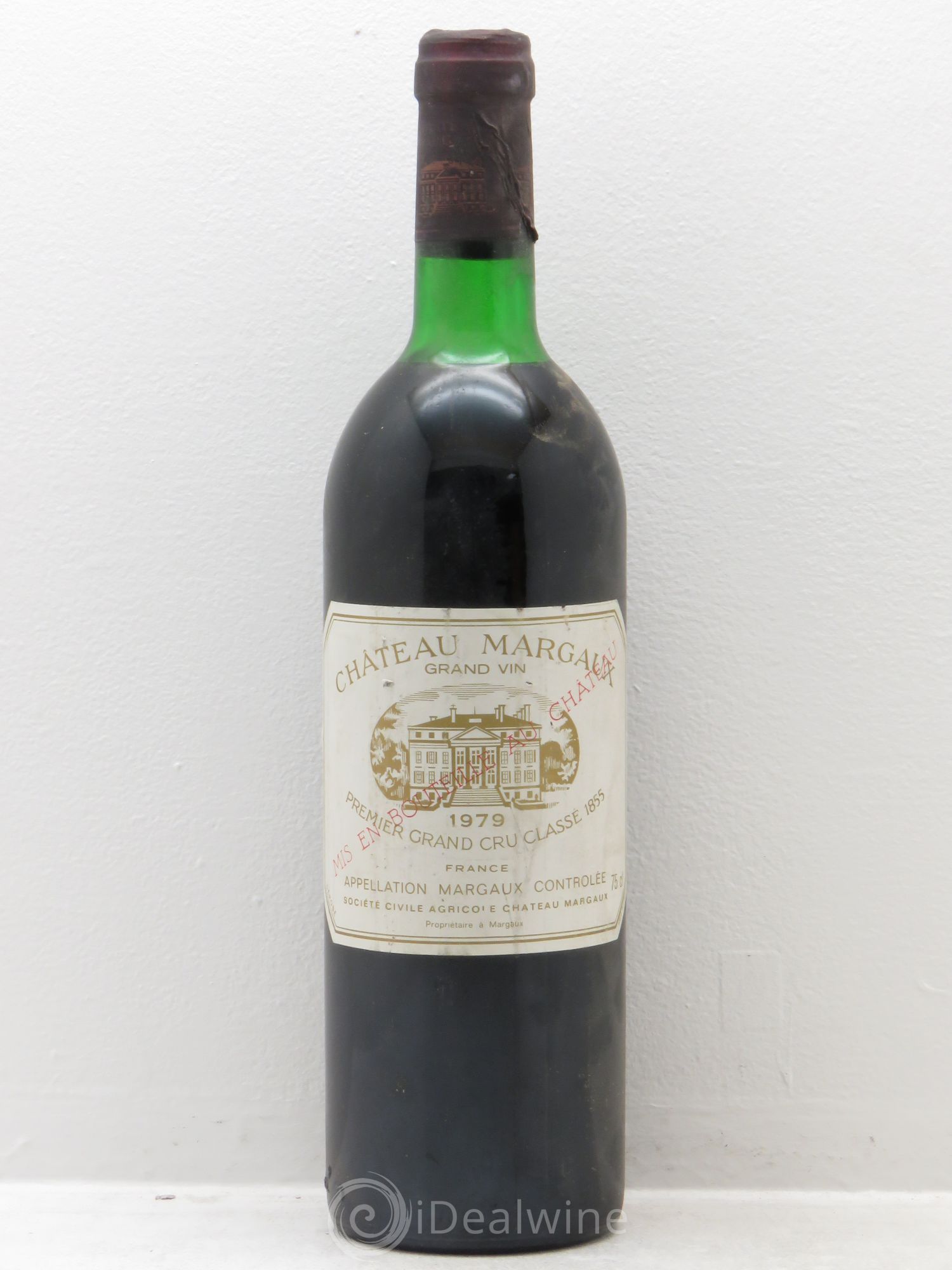 Château Margaux 1er Grand Cru Classé 1979 - Lot de 1 bouteille - 0