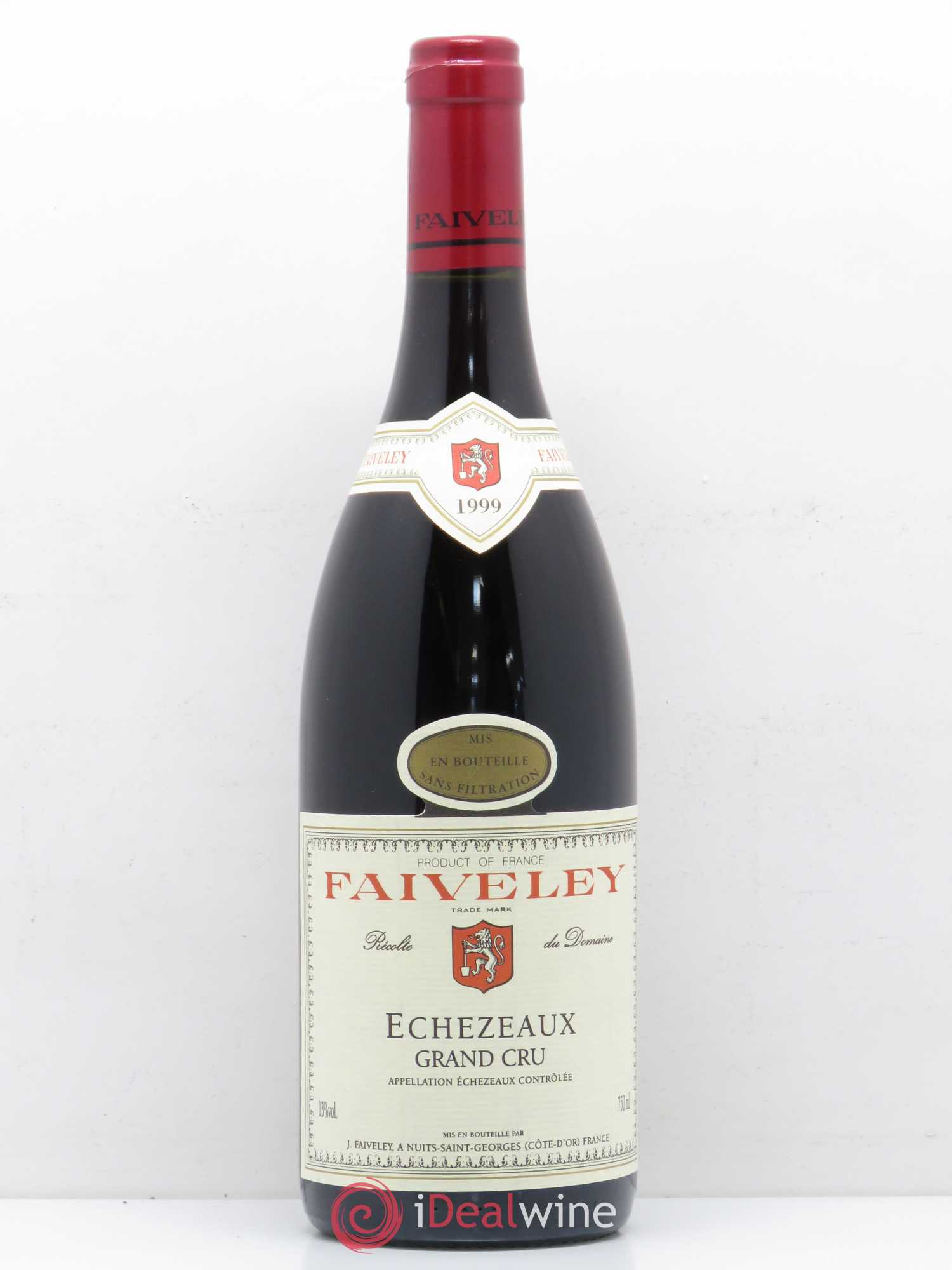 Echezeaux Grand Cru Faiveley 1999 - Lot de 1 bouteille - 0