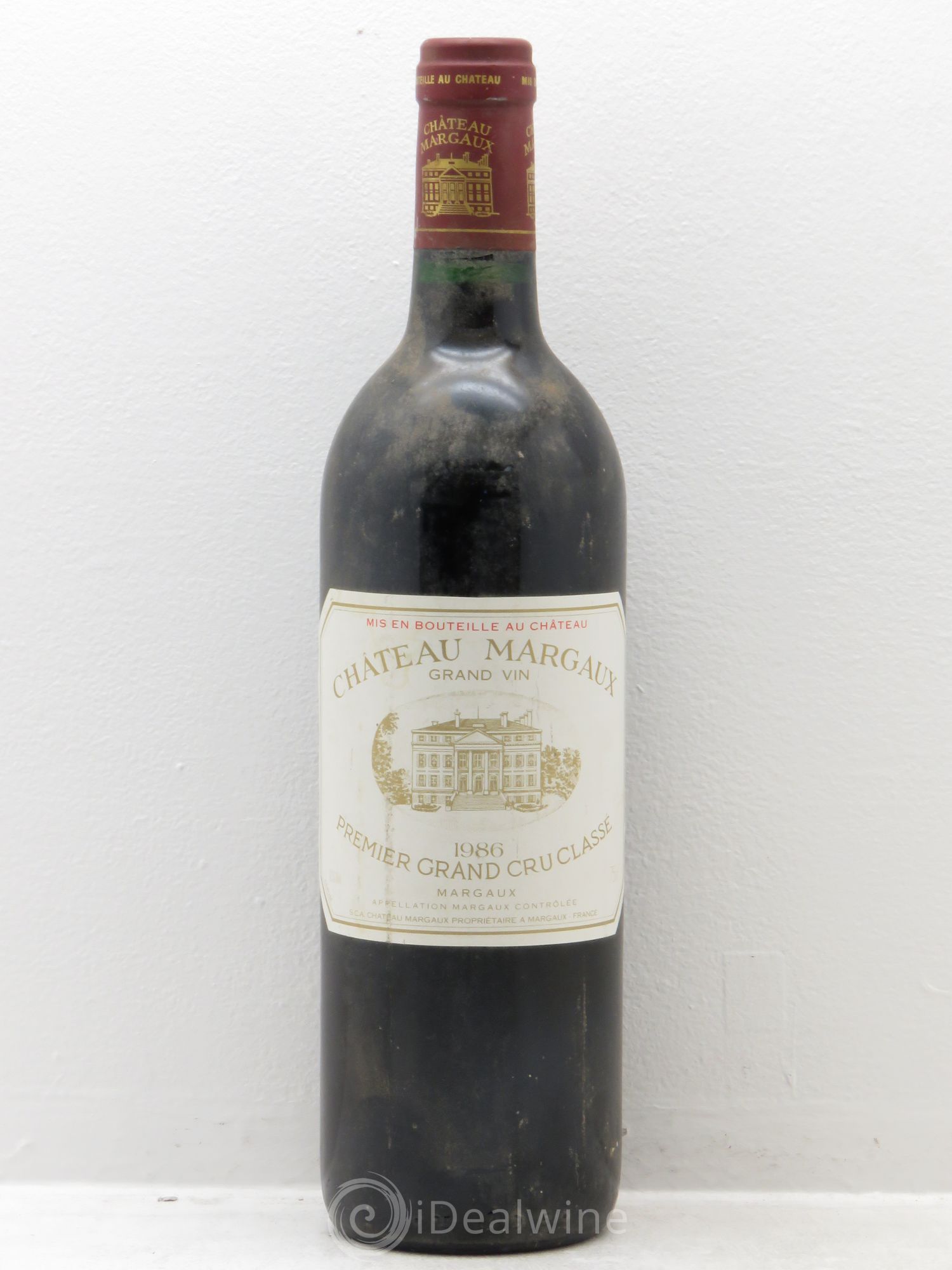 Château Margaux 1er Grand Cru Classé 1986 - Lot de 1 bouteille - 0